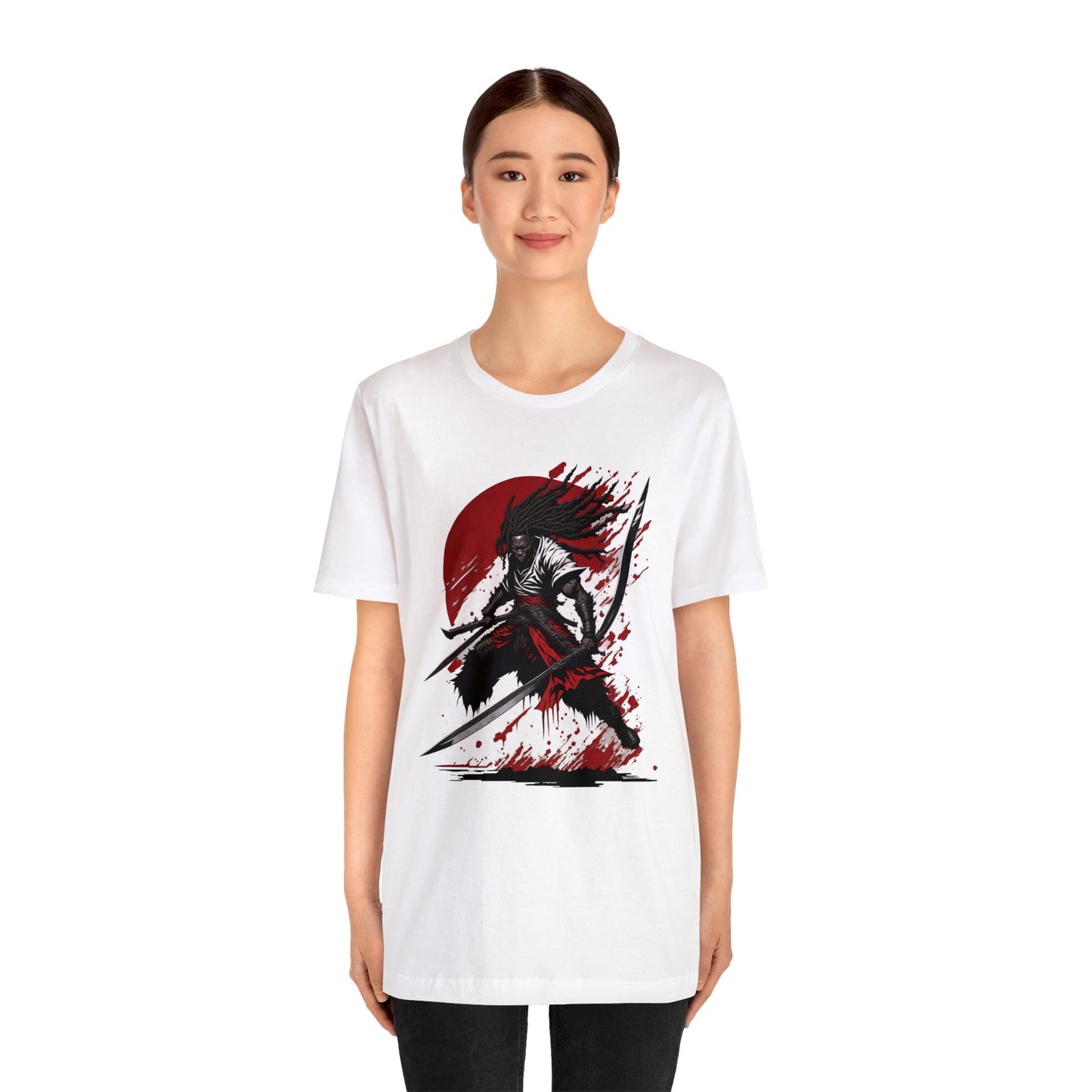 Samurai T-Shirt011 - Unisex Jersey Short Sleeve Tee