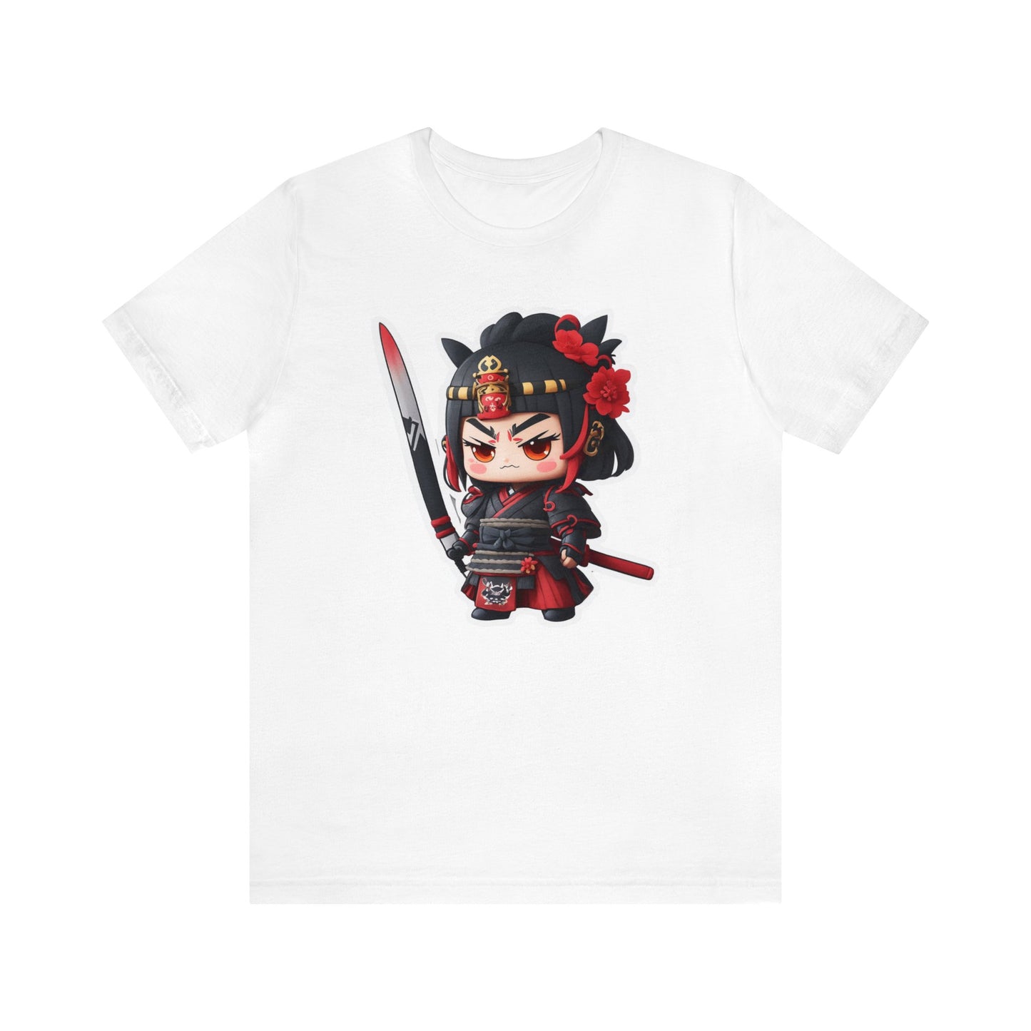 Samurai T-Shirt017 - Unisex Jersey Short Sleeve Tee