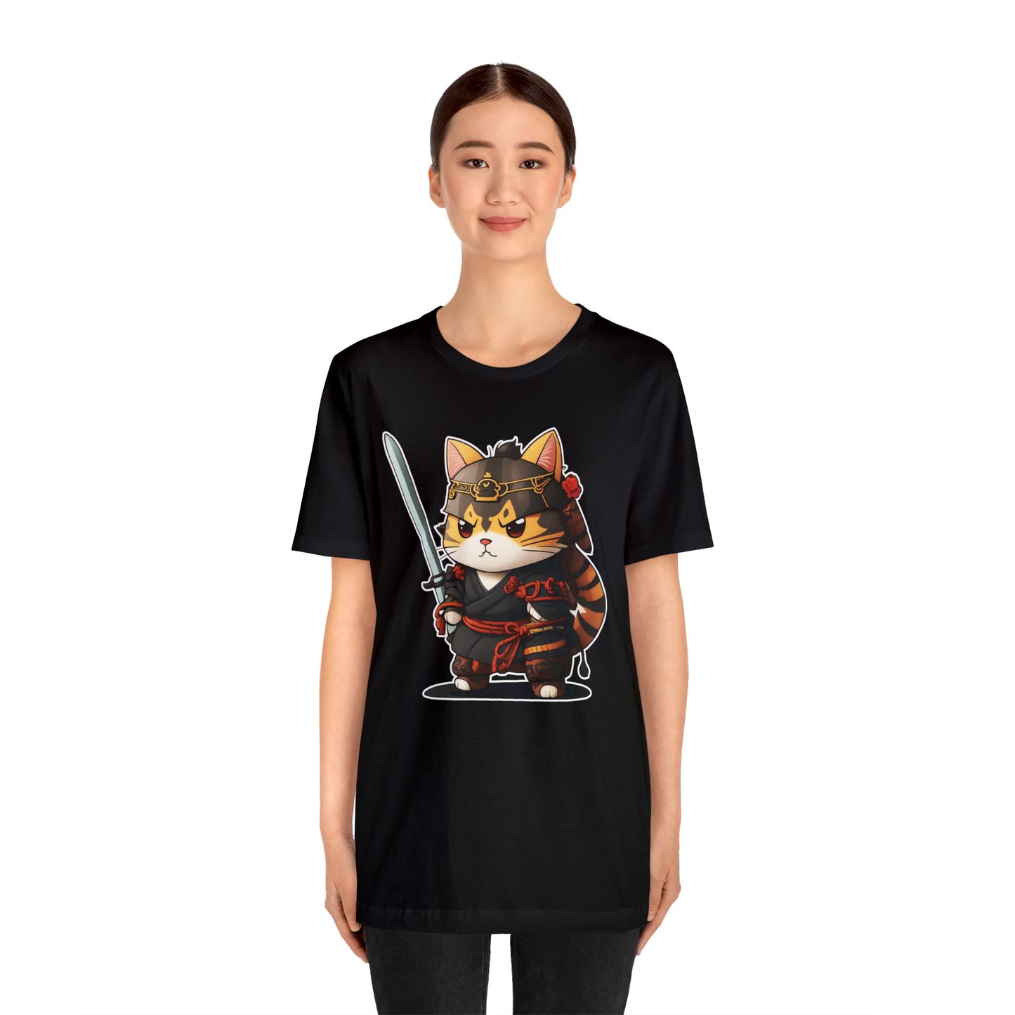 Samurai T-Shirt021 - Unisex Jersey Short Sleeve Tee