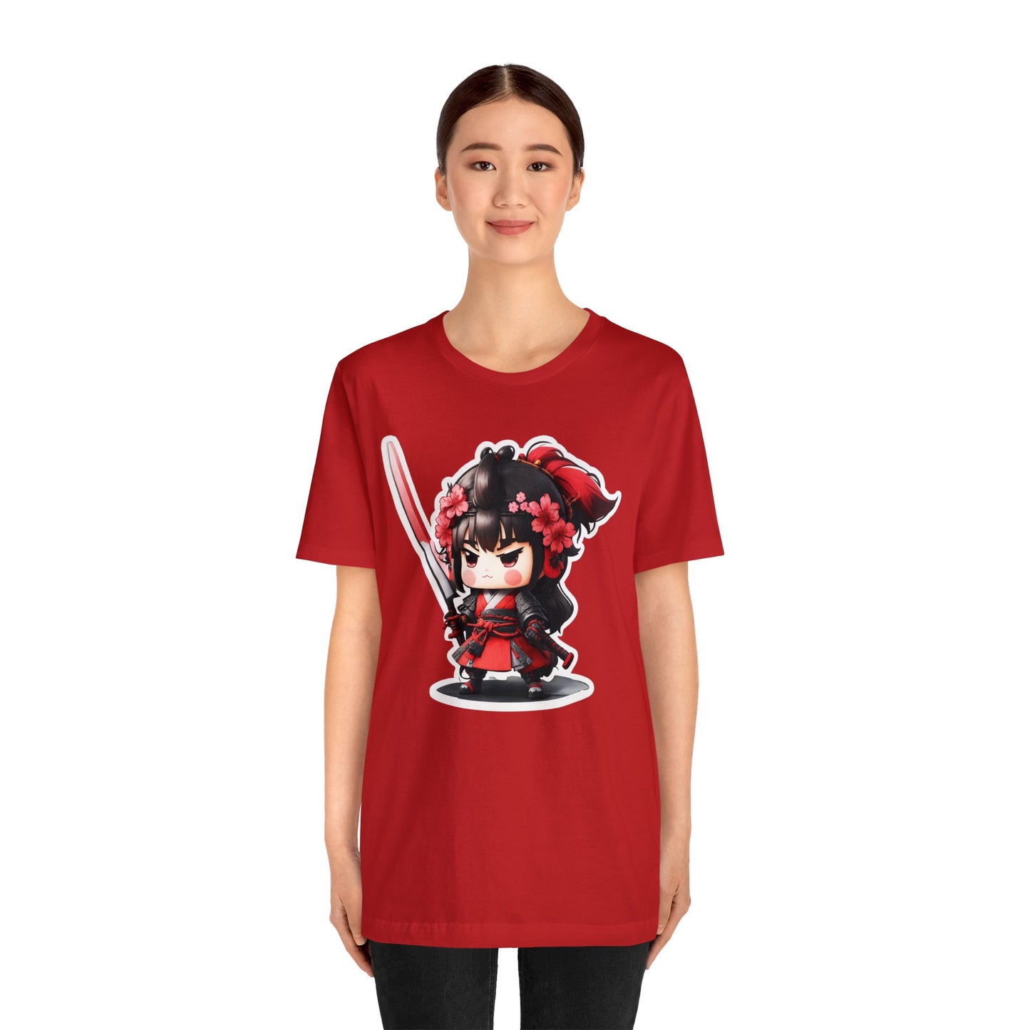 Samurai T-Shirt019 - Unisex Jersey Short Sleeve Tee