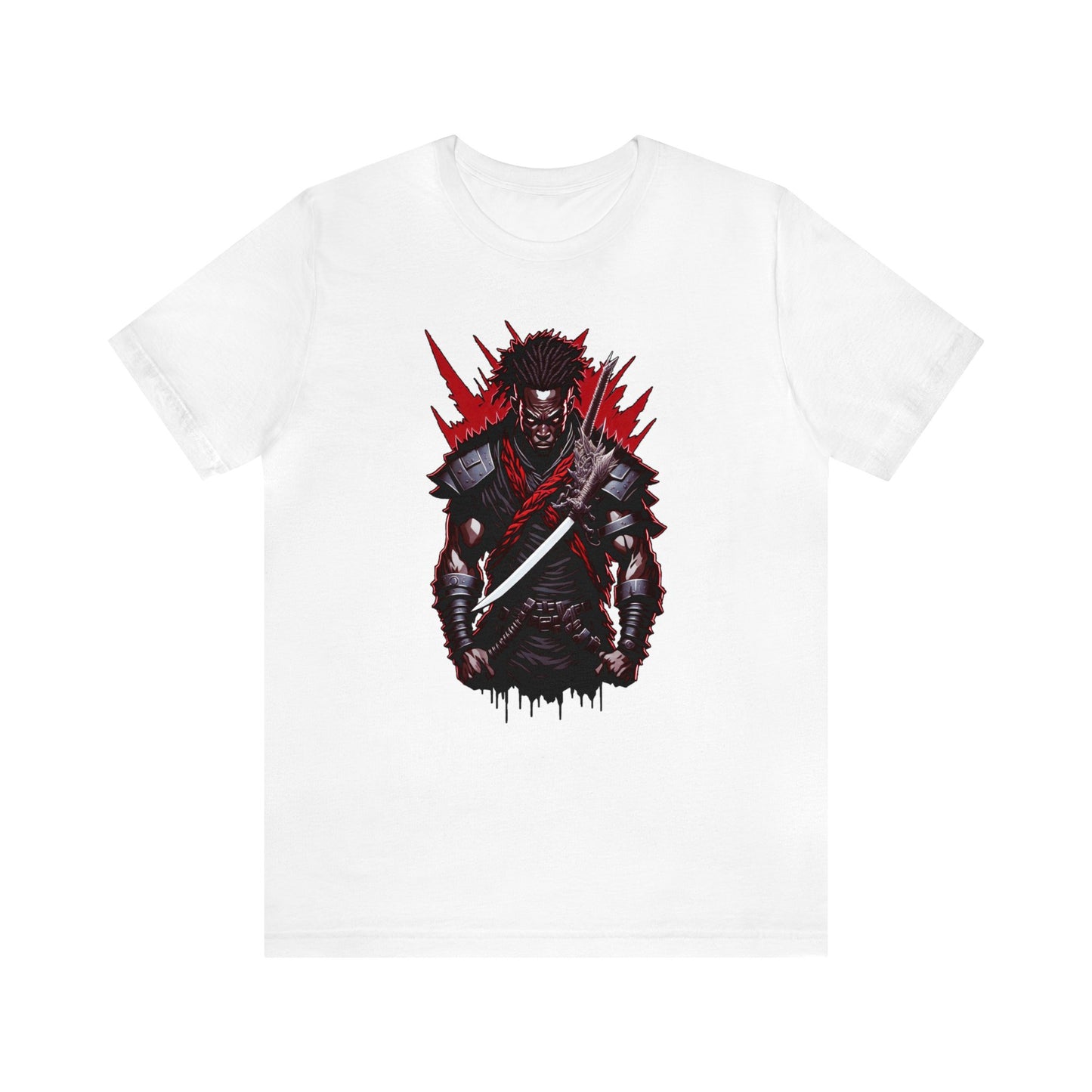 Samurai T-Shirt012 - Unisex Jersey Short Sleeve Tee