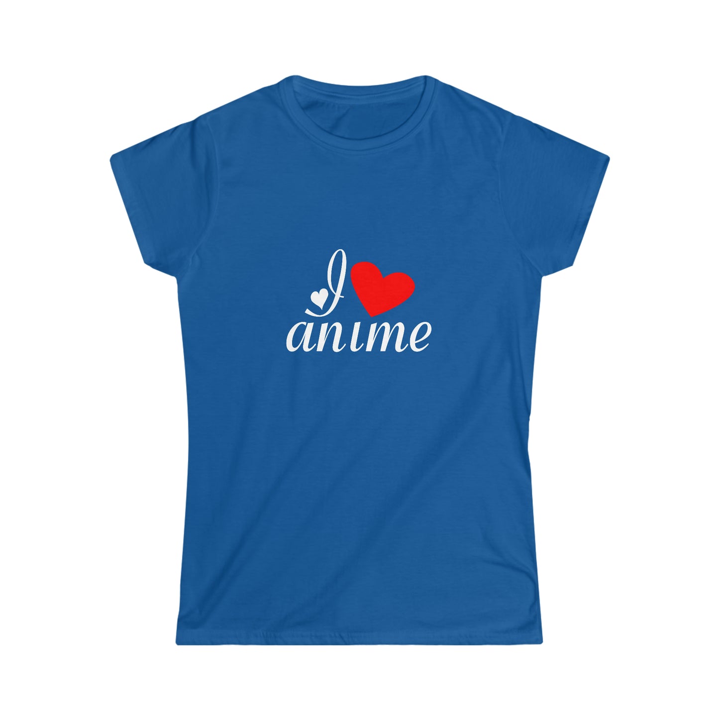 I <3 Anime Women's Softstyle Tee002