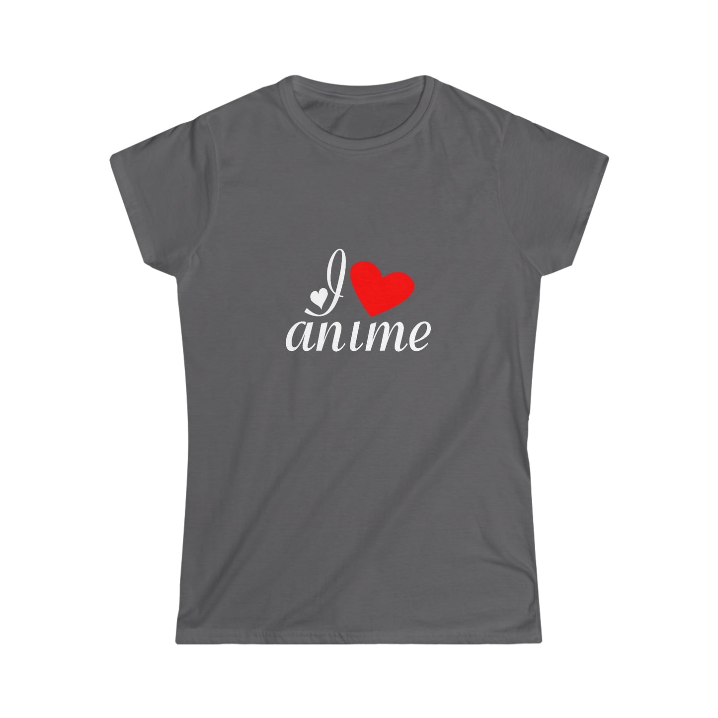 I <3 Anime Women's Softstyle Tee002