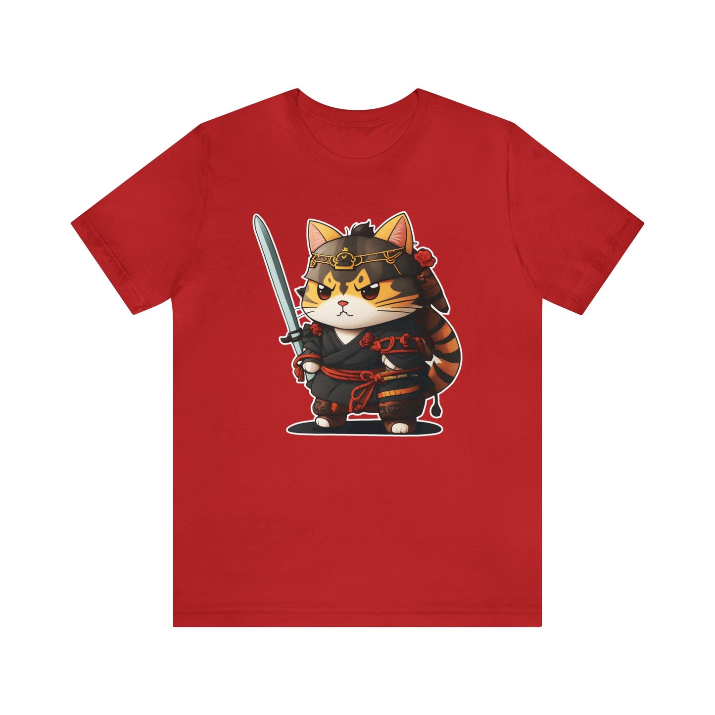 Samurai T-Shirt021 - Unisex Jersey Short Sleeve Tee