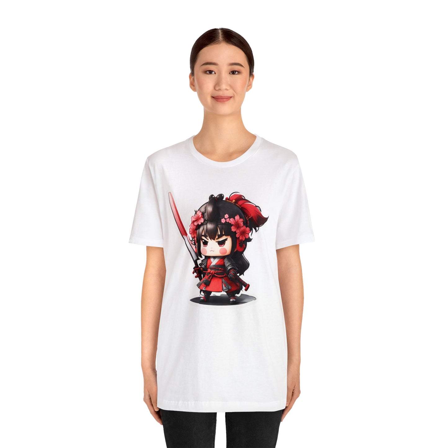 Samurai T-Shirt019 - Unisex Jersey Short Sleeve Tee