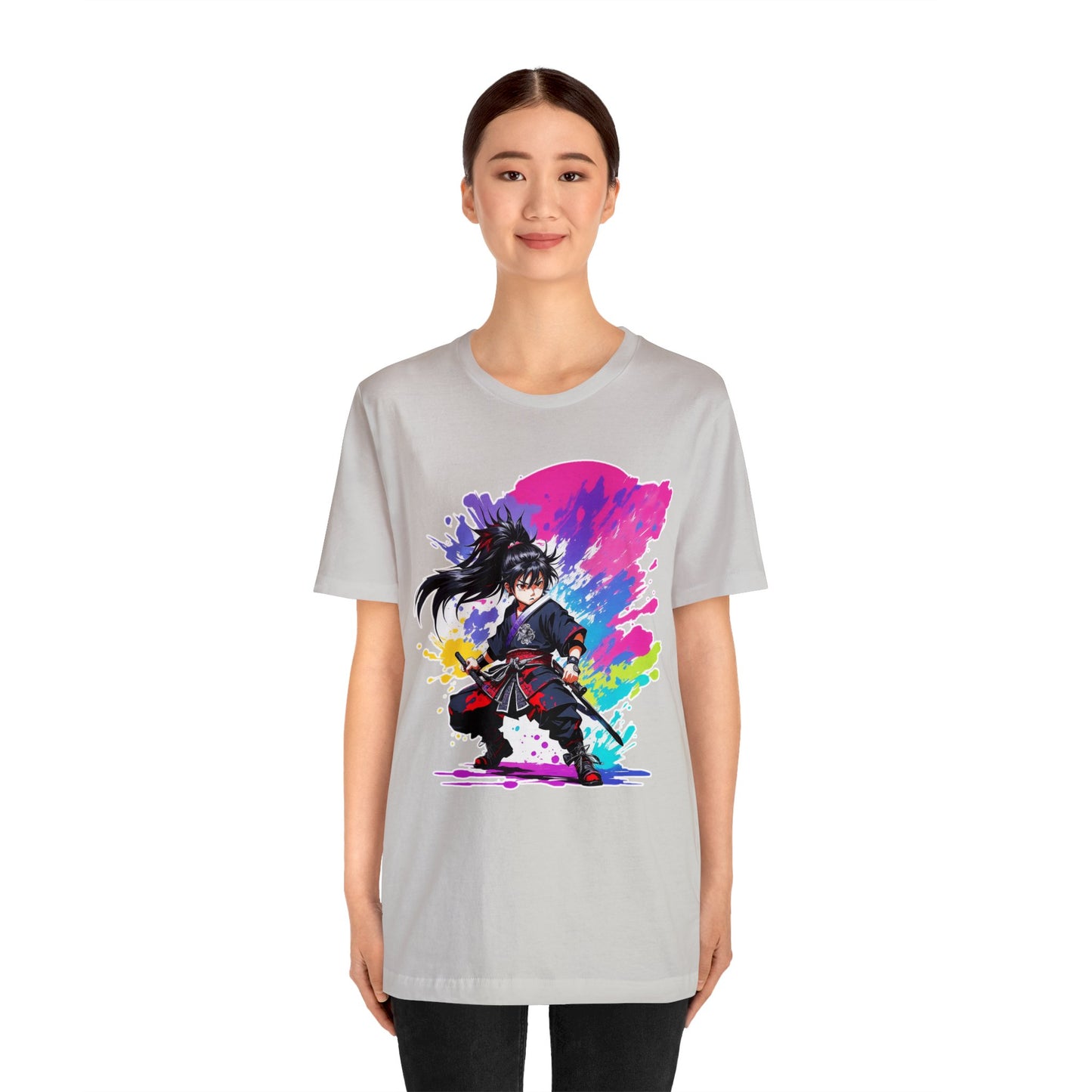 Samurai T-Shirt016 - Unisex Jersey Short Sleeve Tee