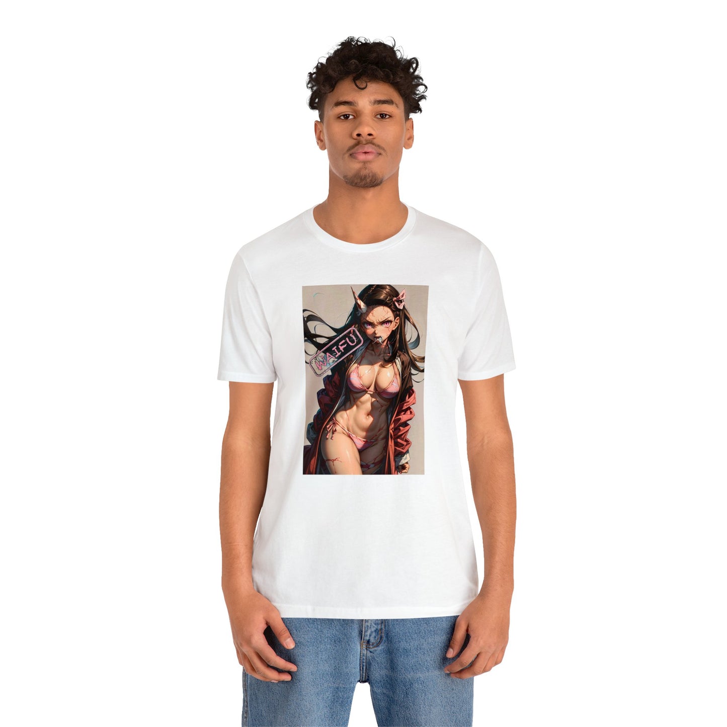 Waifu T-Shirt004 - Unisex Jersey Short Sleeve Tee