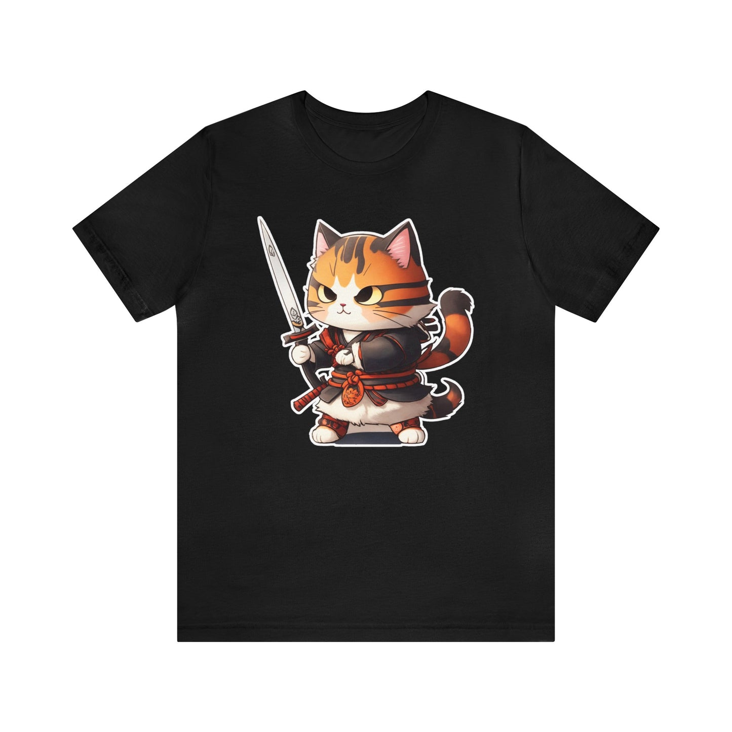 Samurai T-Shirt020 - Unisex Jersey Short Sleeve Tee