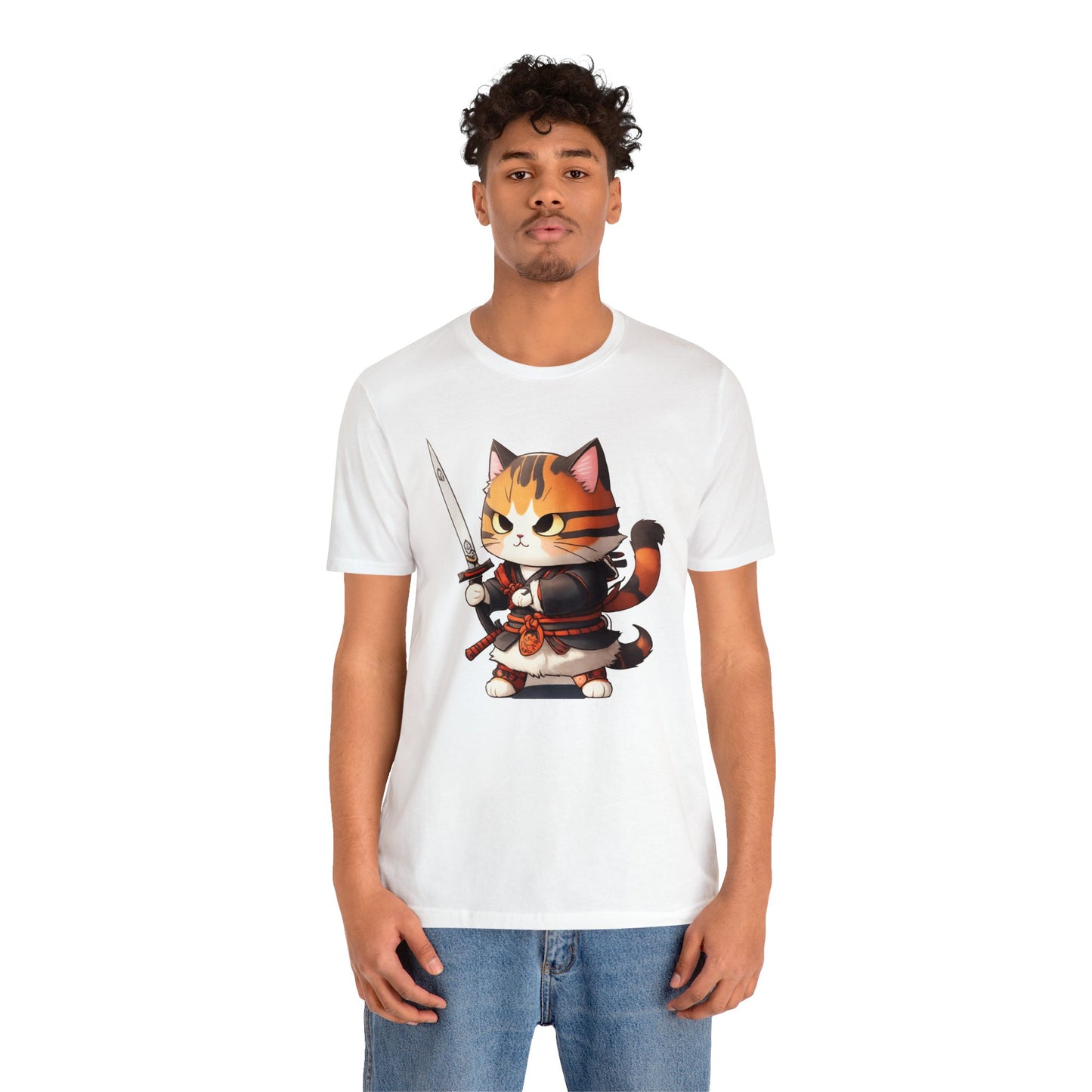 Samurai T-Shirt020 - Unisex Jersey Short Sleeve Tee