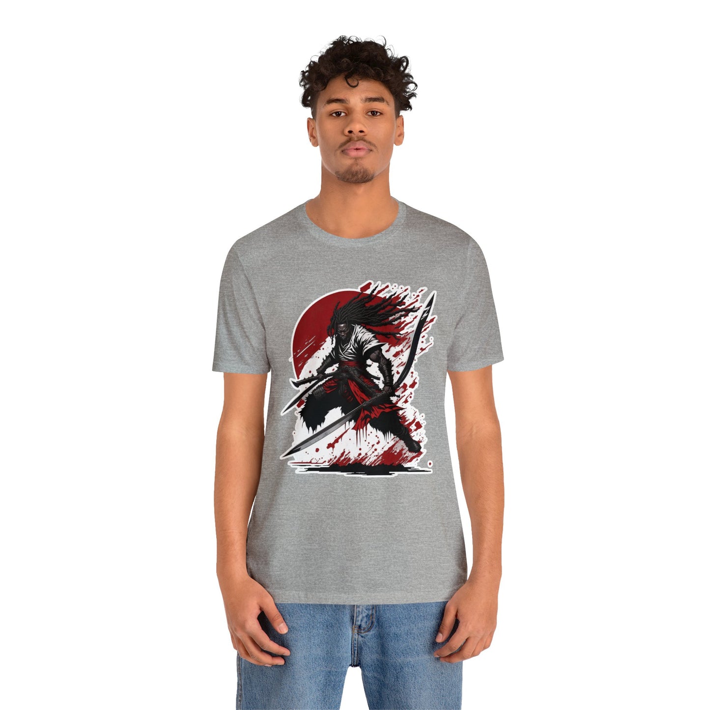 Samurai T-Shirt011 - Unisex Jersey Short Sleeve Tee