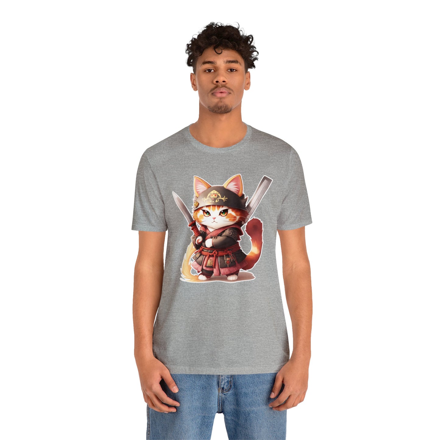 Samurai T-Shirt022 - Unisex Jersey Short Sleeve Tee