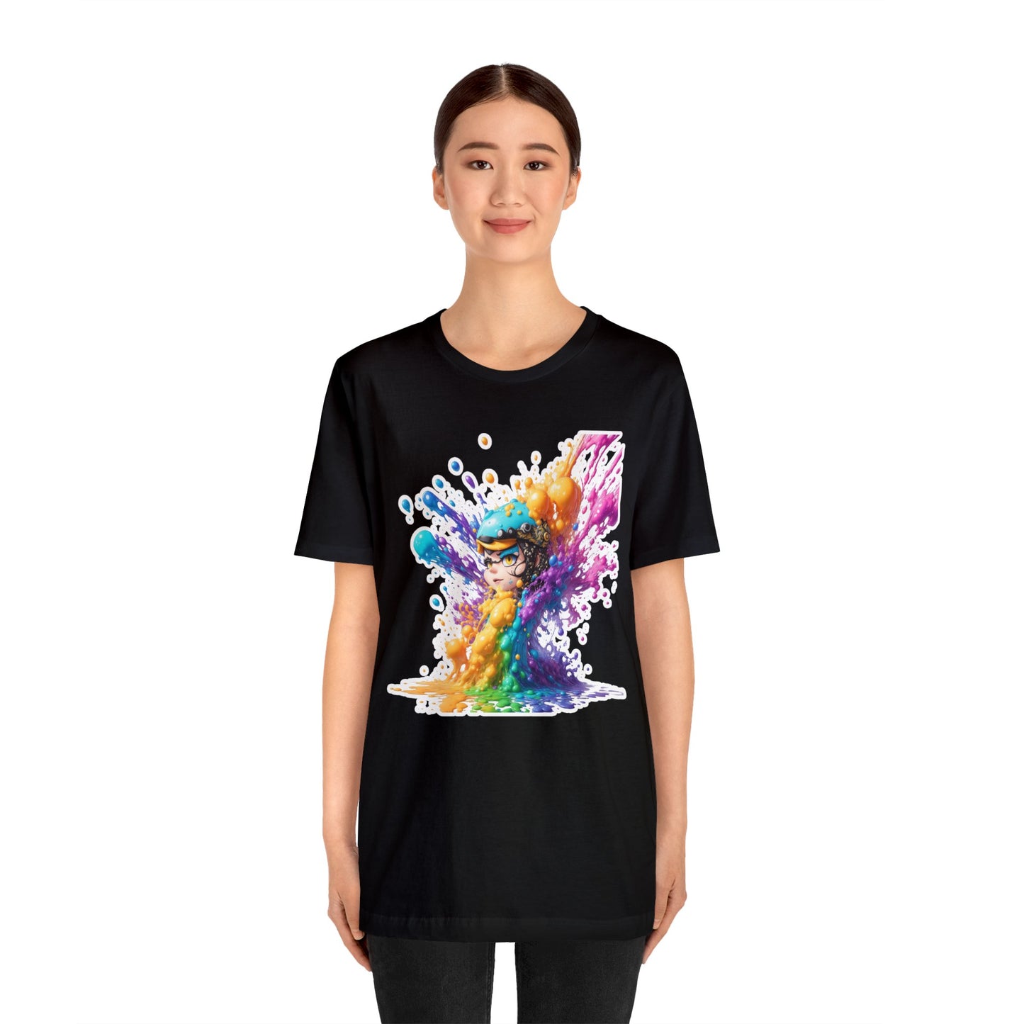 SplatArt001 - Unisex Jersey Short Sleeve Tee