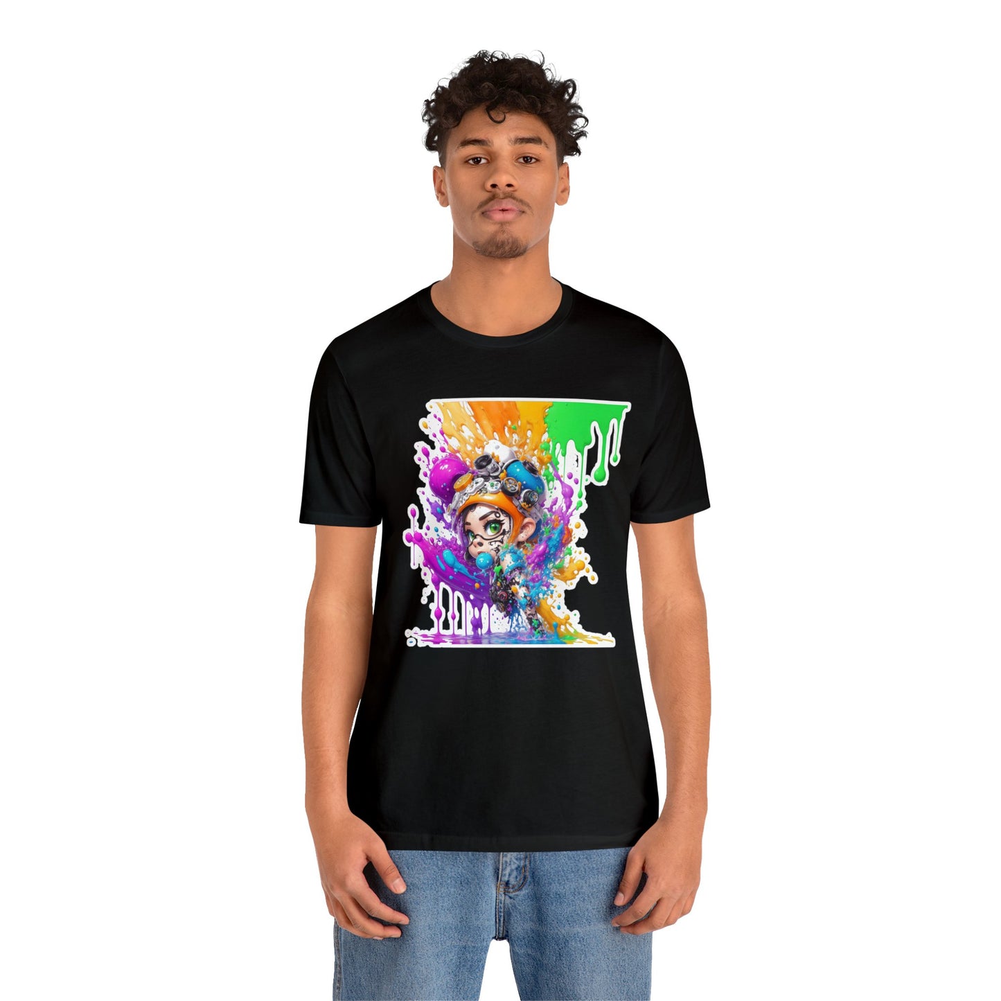 SplatArt006 - Unisex Jersey Short Sleeve Tee