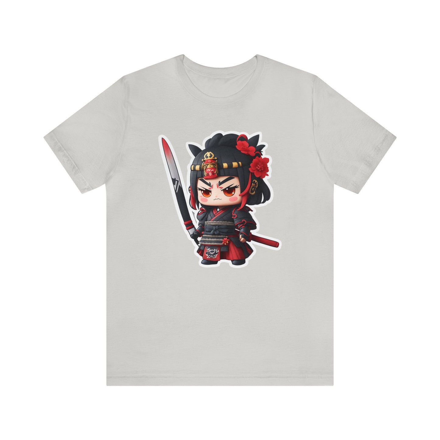 Samurai T-Shirt017 - Unisex Jersey Short Sleeve Tee