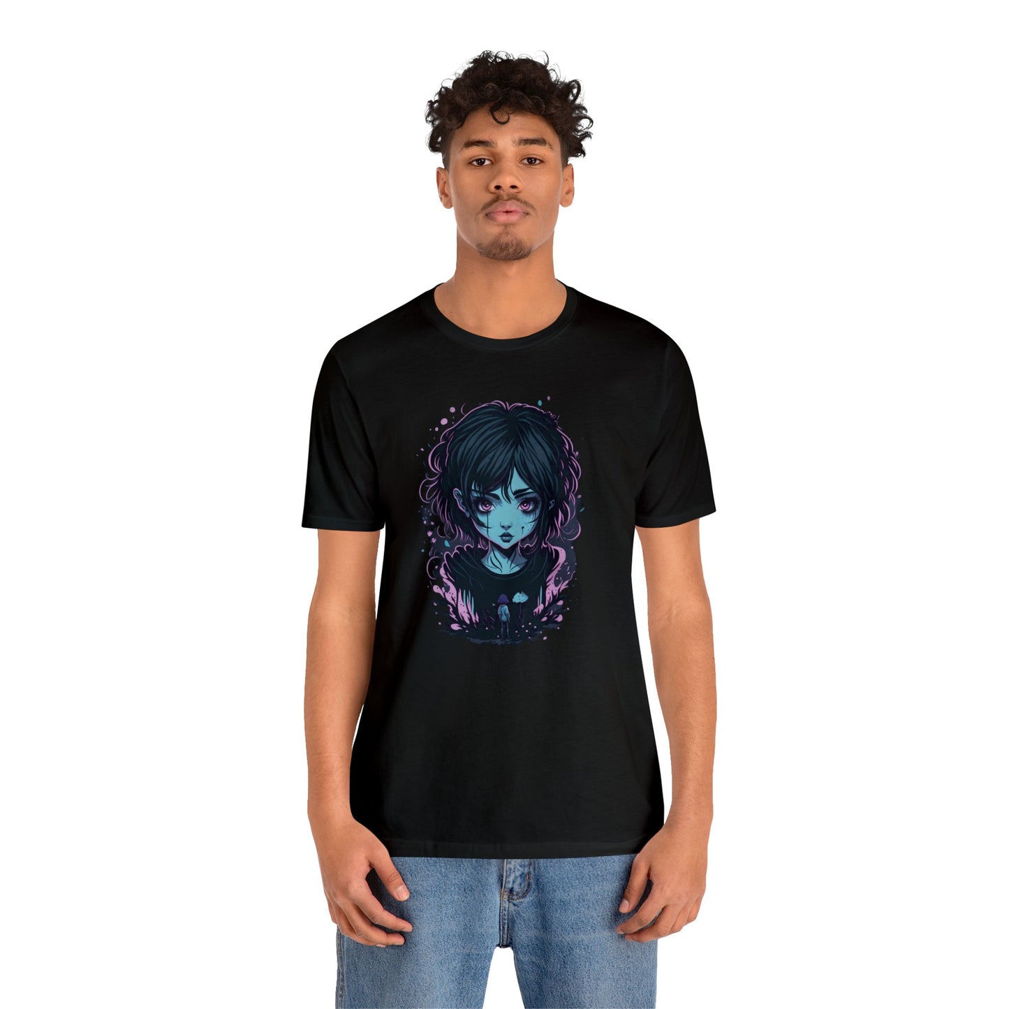 Emo girl002 - Unisex Jersey Short Sleeve Tee