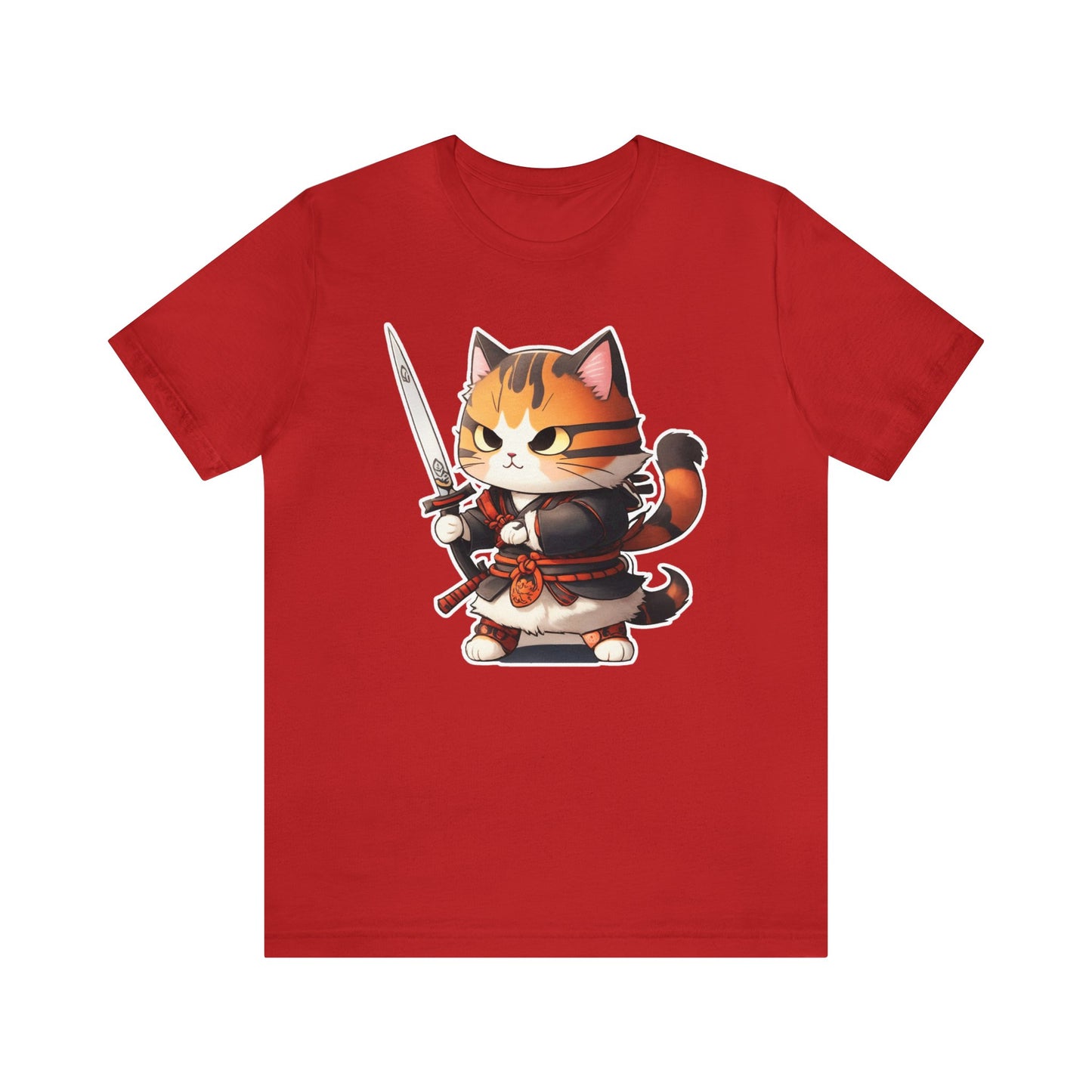 Samurai T-Shirt020 - Unisex Jersey Short Sleeve Tee