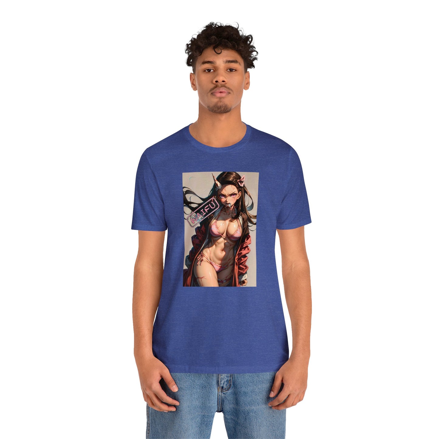 Waifu T-Shirt004 - Unisex Jersey Short Sleeve Tee