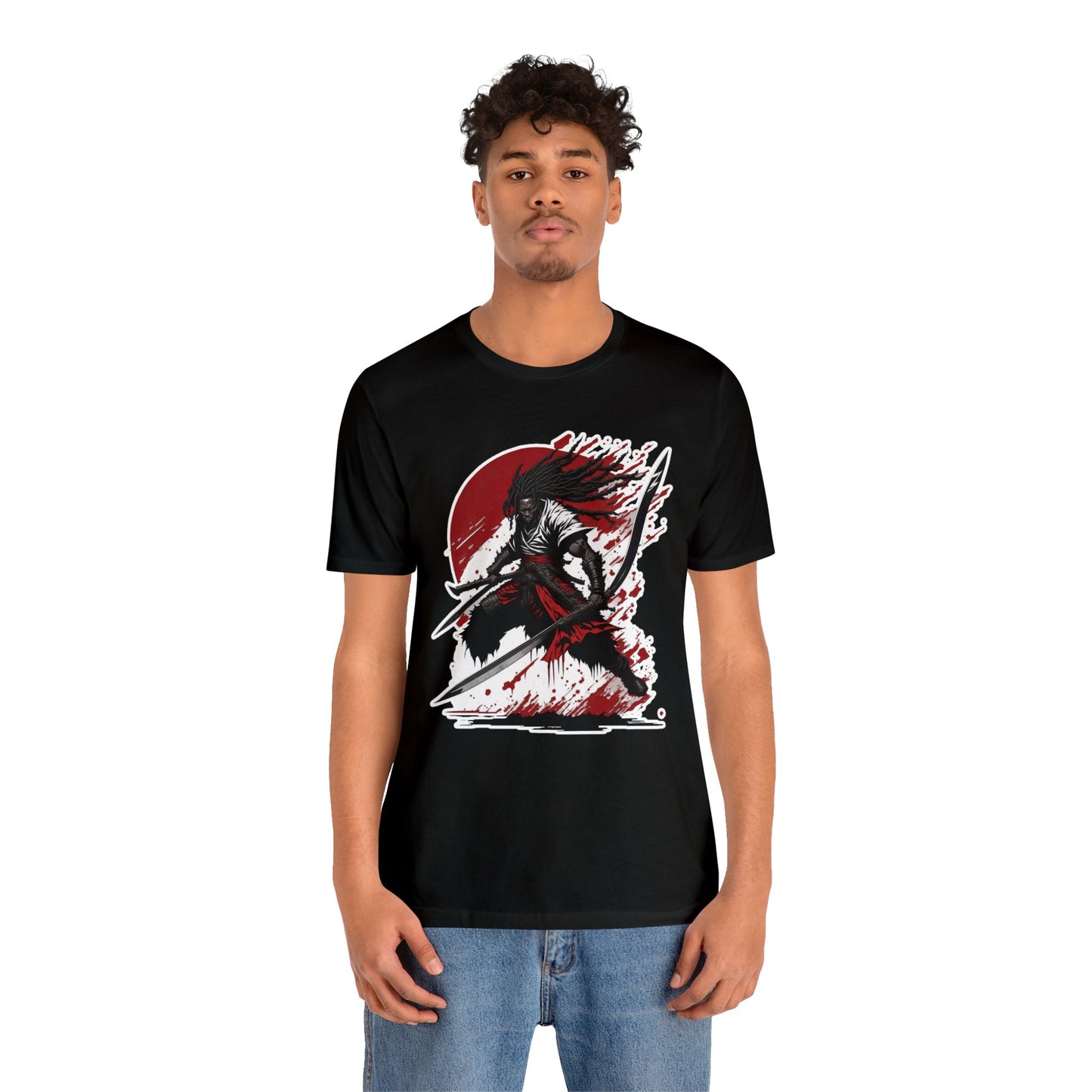 Samurai T-Shirt011 - Unisex Jersey Short Sleeve Tee