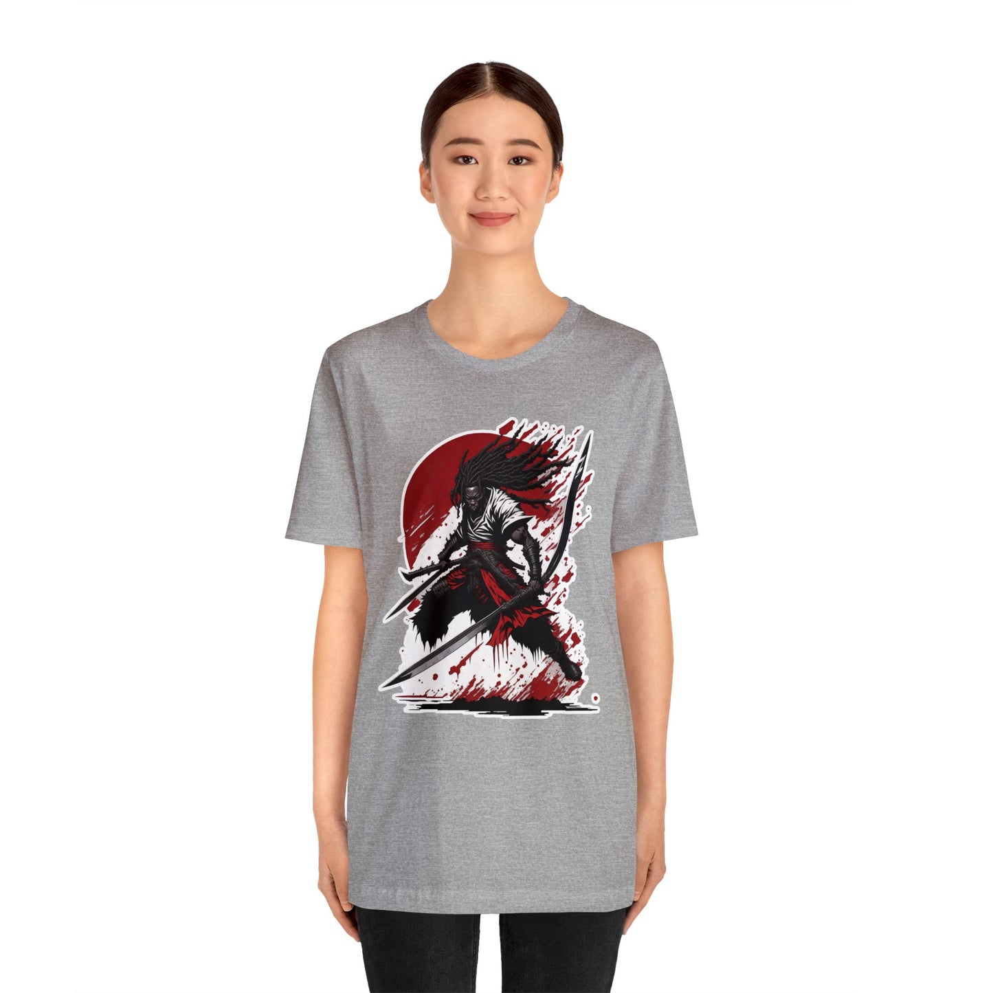 Samurai T-Shirt011 - Unisex Jersey Short Sleeve Tee