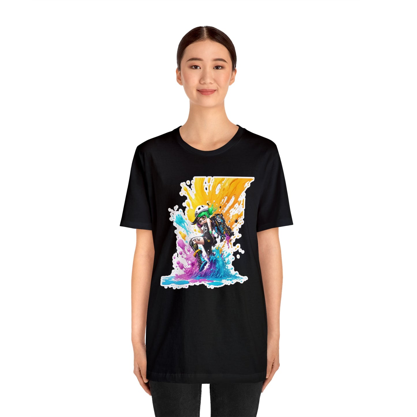 SplatArt008 - Unisex Jersey Short Sleeve Tee