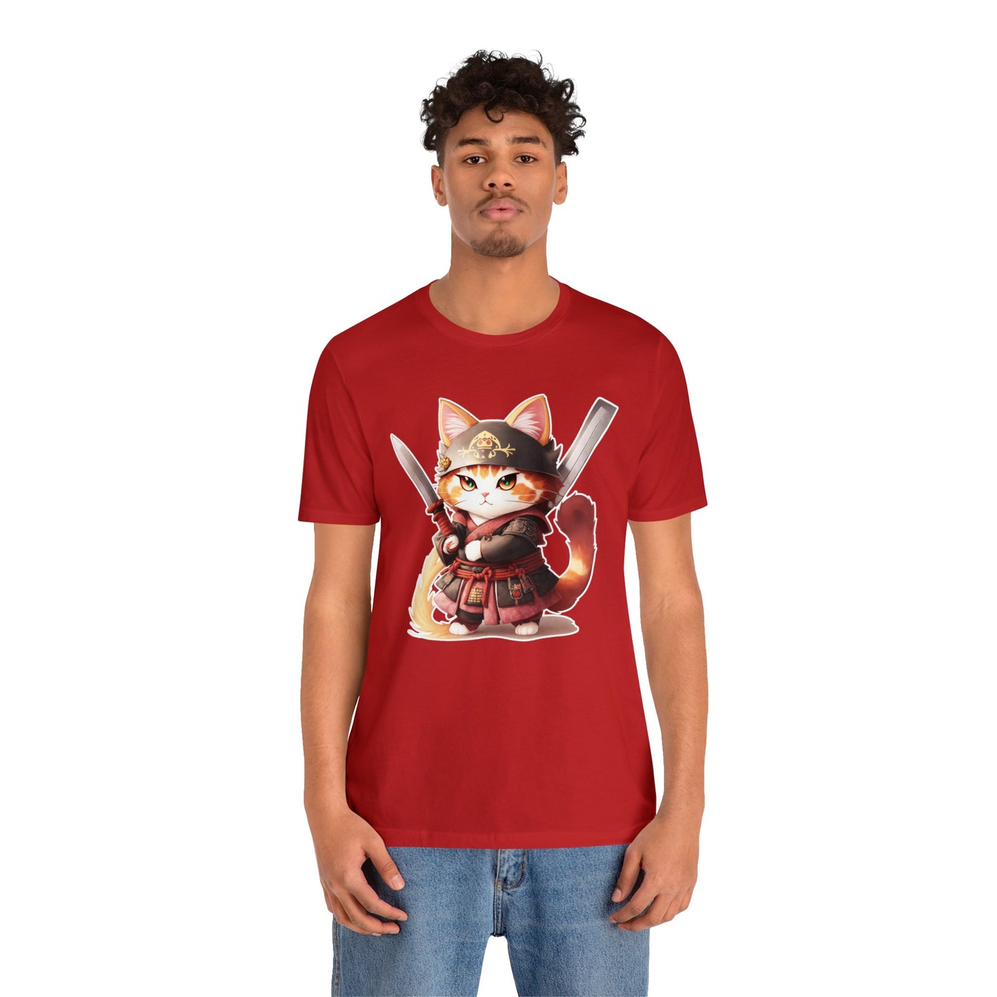 Samurai T-Shirt022 - Unisex Jersey Short Sleeve Tee