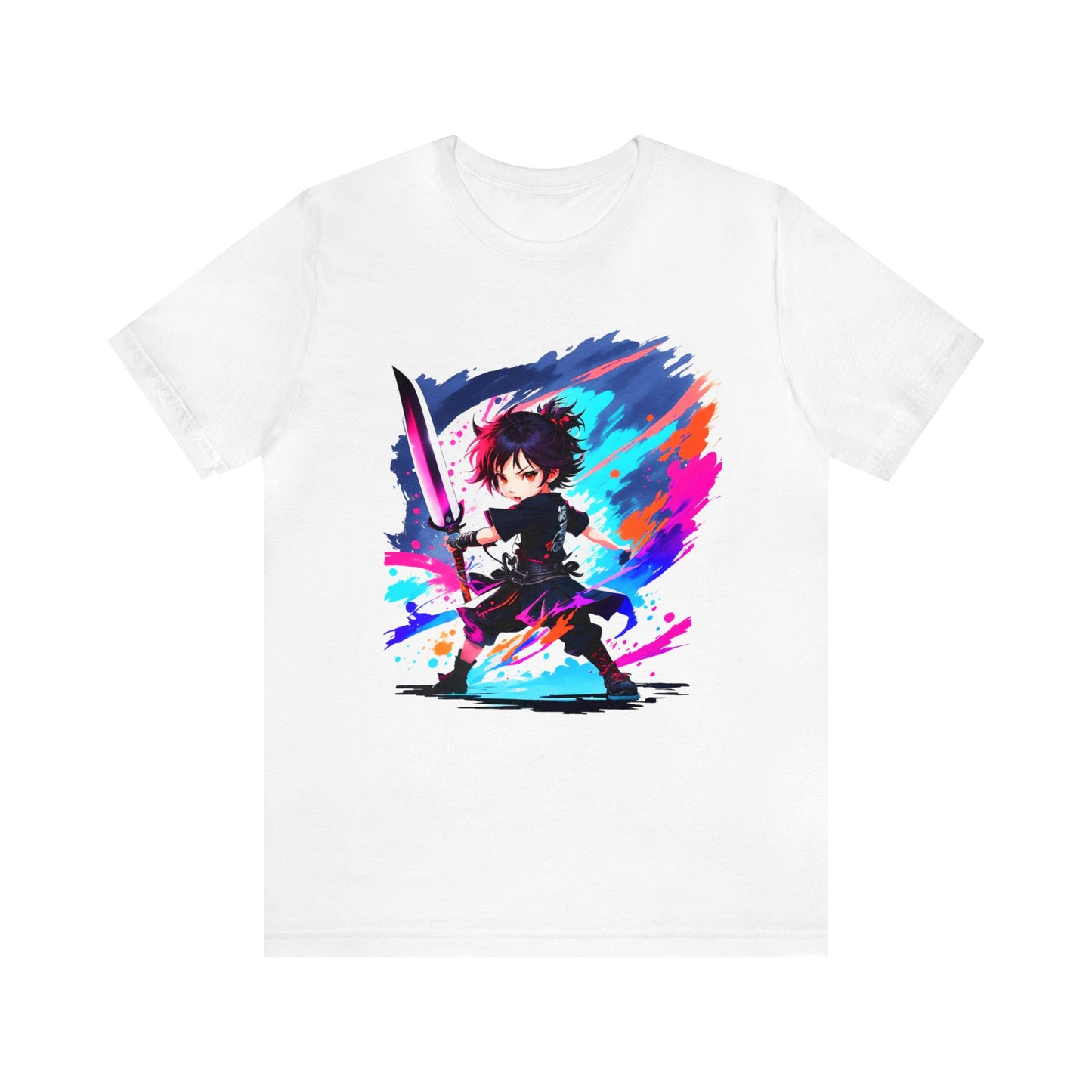 Samurai T-Shirt013 - Unisex Jersey Short Sleeve Tee