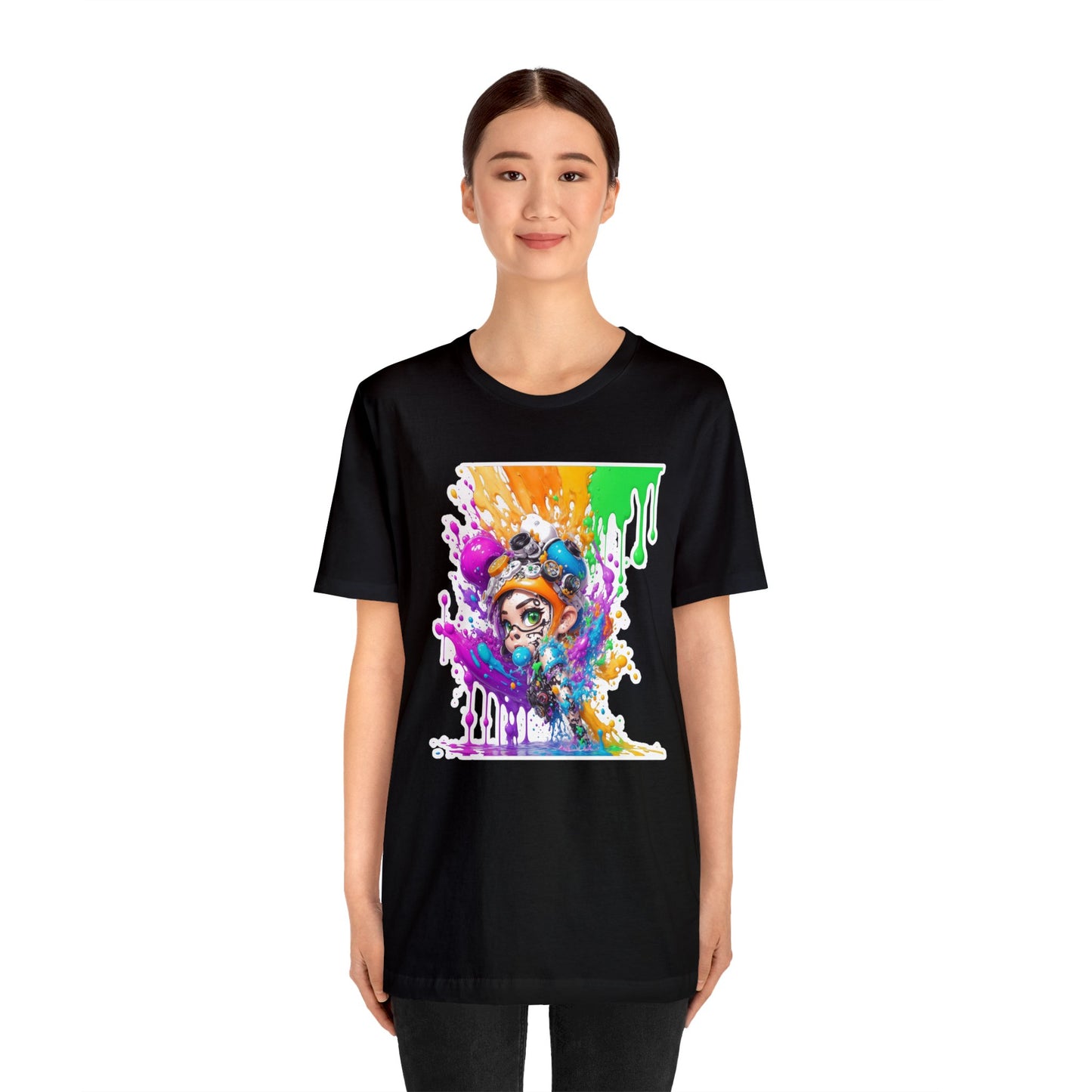 SplatArt006 - Unisex Jersey Short Sleeve Tee