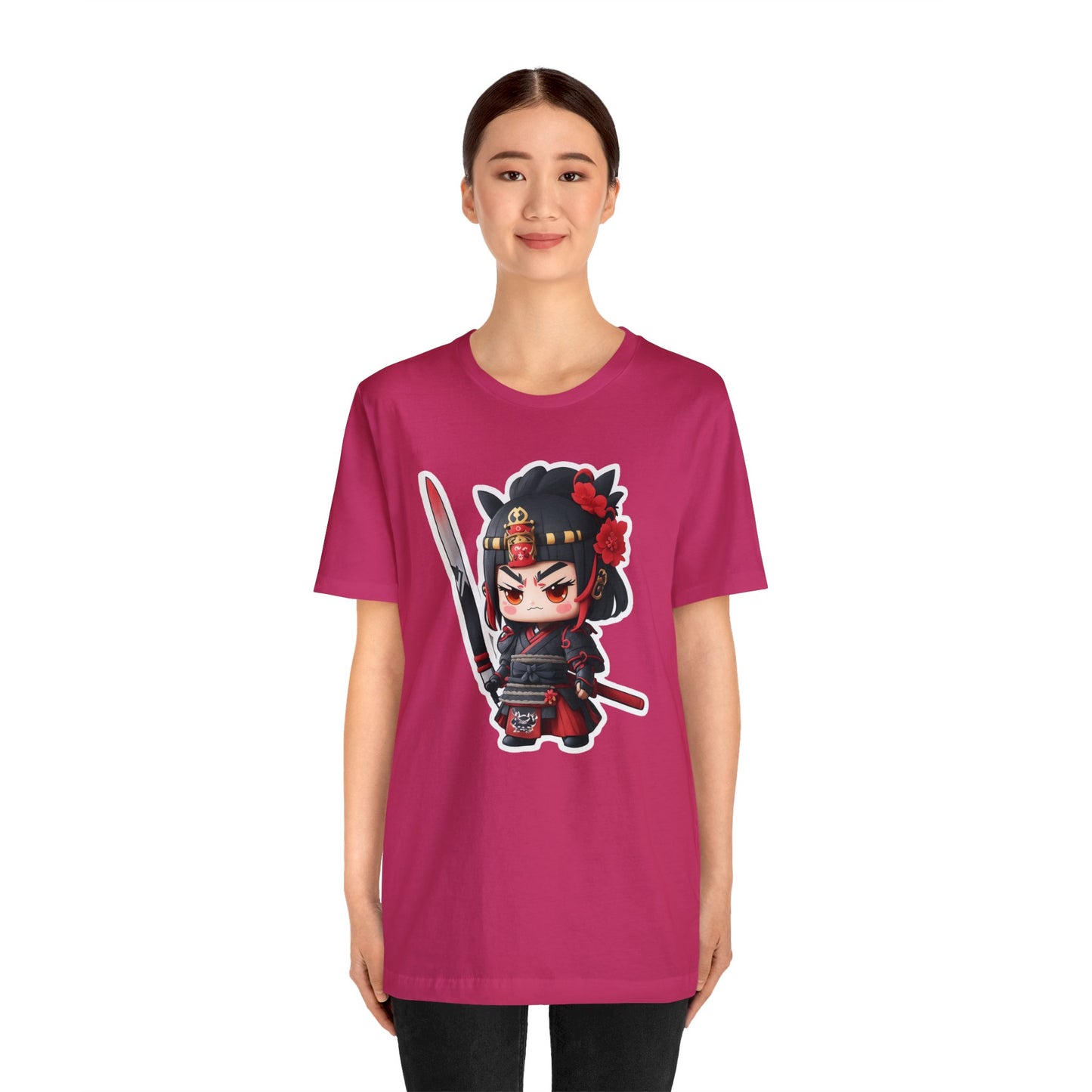 Samurai T-Shirt017 - Unisex Jersey Short Sleeve Tee