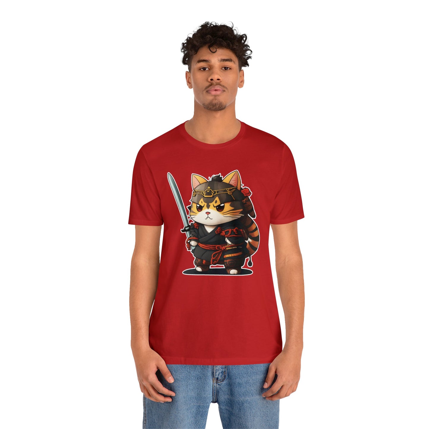 Samurai T-Shirt021 - Unisex Jersey Short Sleeve Tee