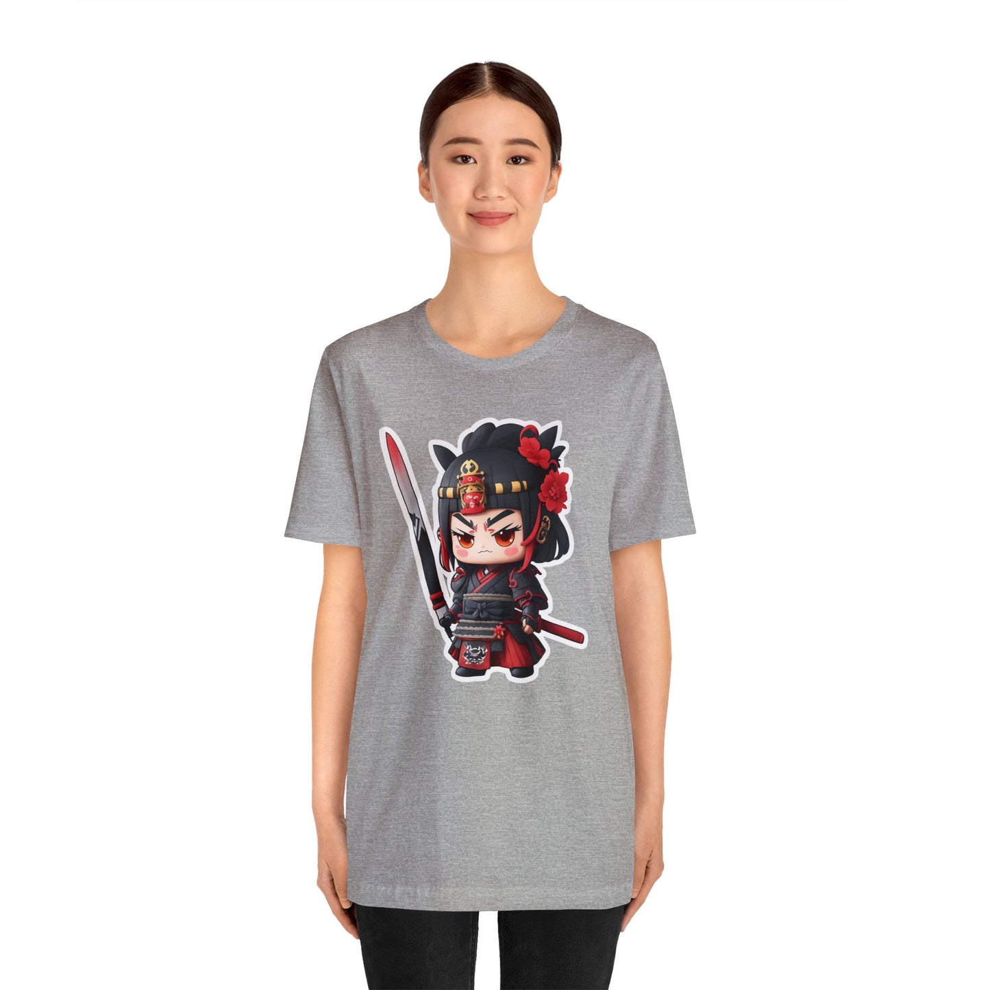 Samurai T-Shirt017 - Unisex Jersey Short Sleeve Tee