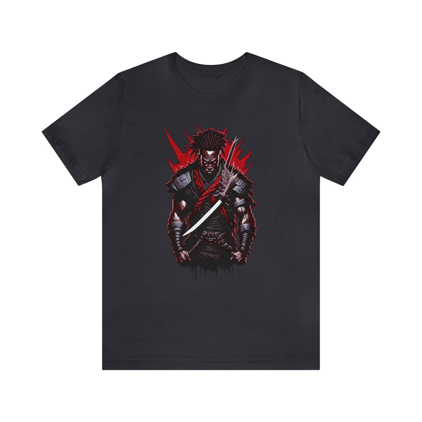 Samurai T-Shirt012 - Unisex Jersey Short Sleeve Tee