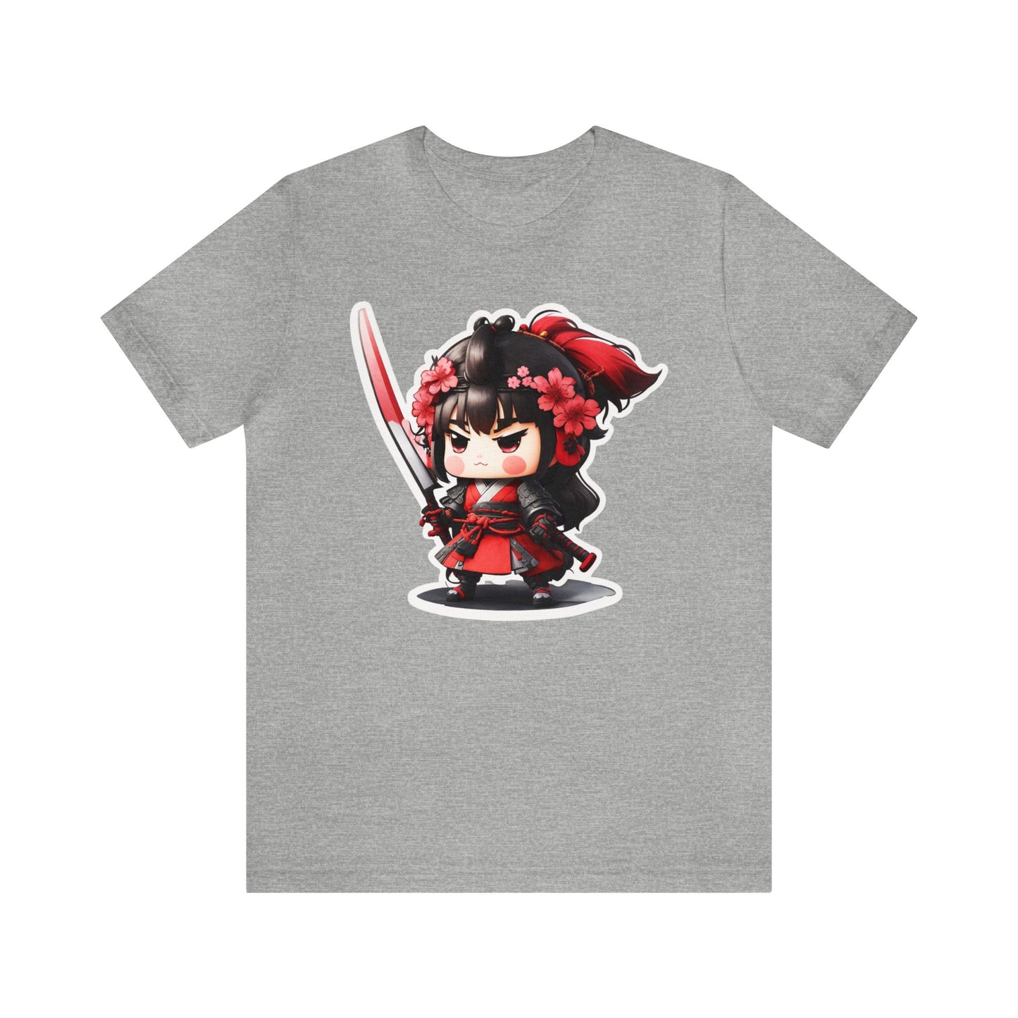 Samurai T-Shirt019 - Unisex Jersey Short Sleeve Tee