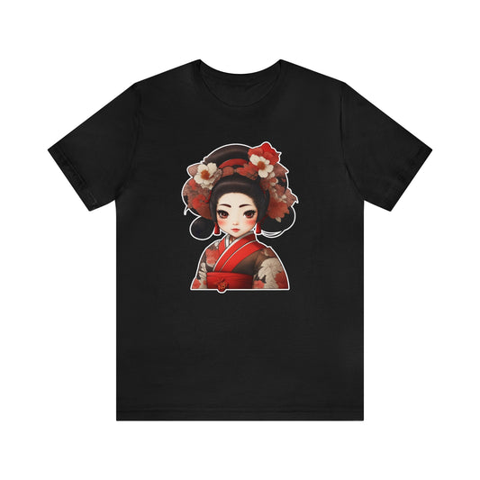 Samurai T-Shirt024 - Unisex Jersey Short Sleeve Tee