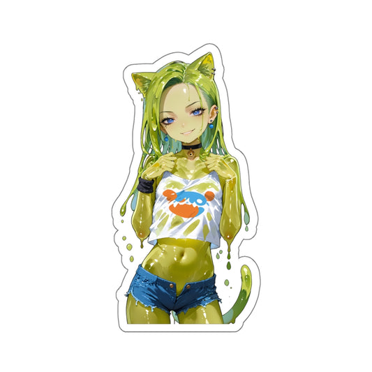 Window Decals017 - Slime Girl002 - Kiss-Cut Stickers