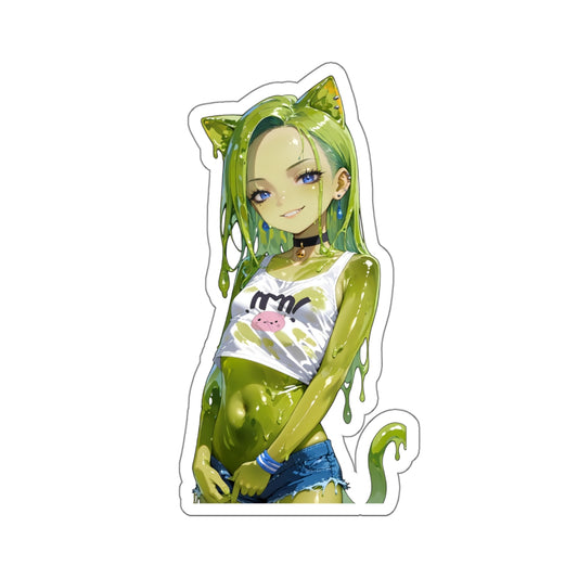 Window Decals018 - Slime Girl003 - Kiss-Cut Stickers