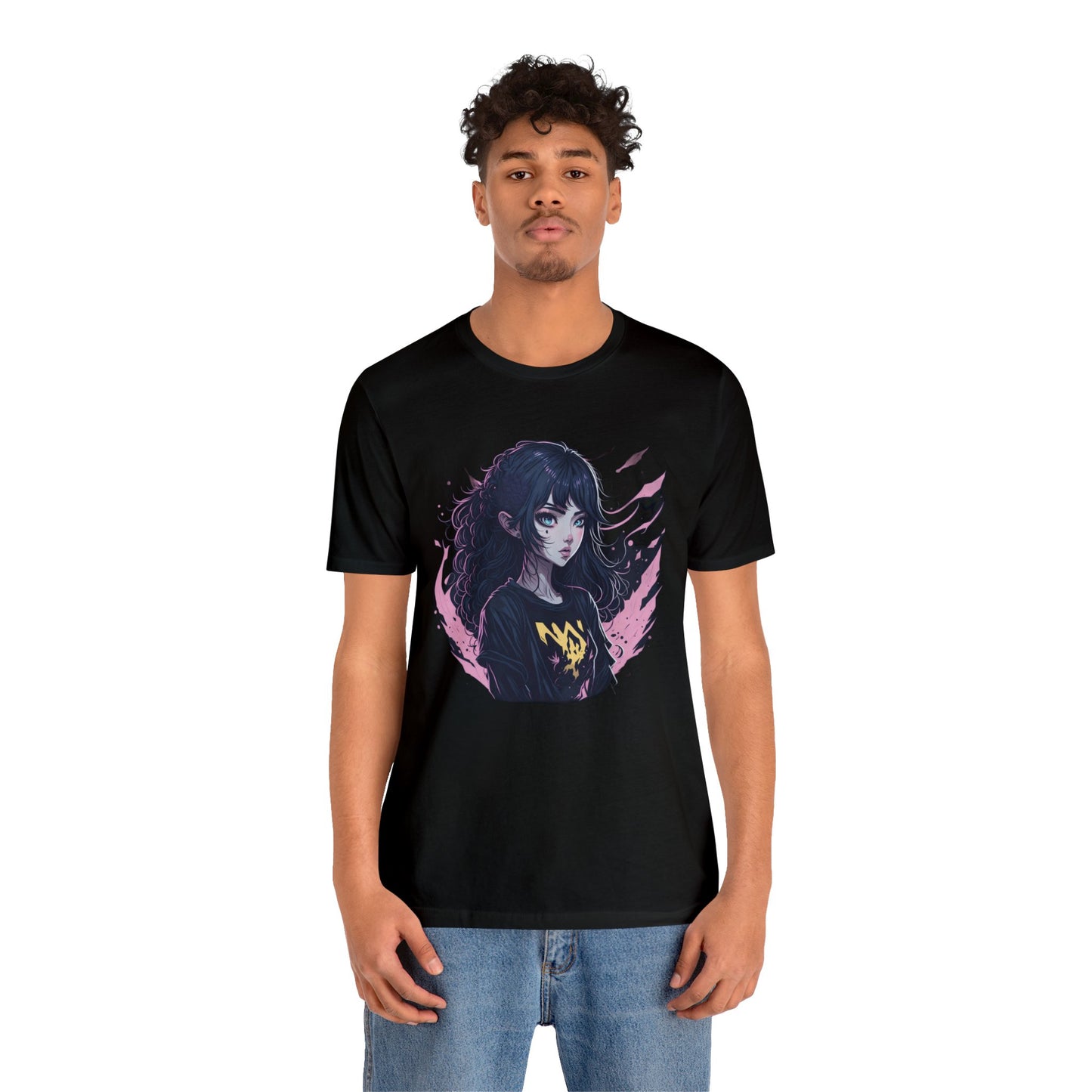 Emo girl004 -  Unisex Jersey Short Sleeve Tee