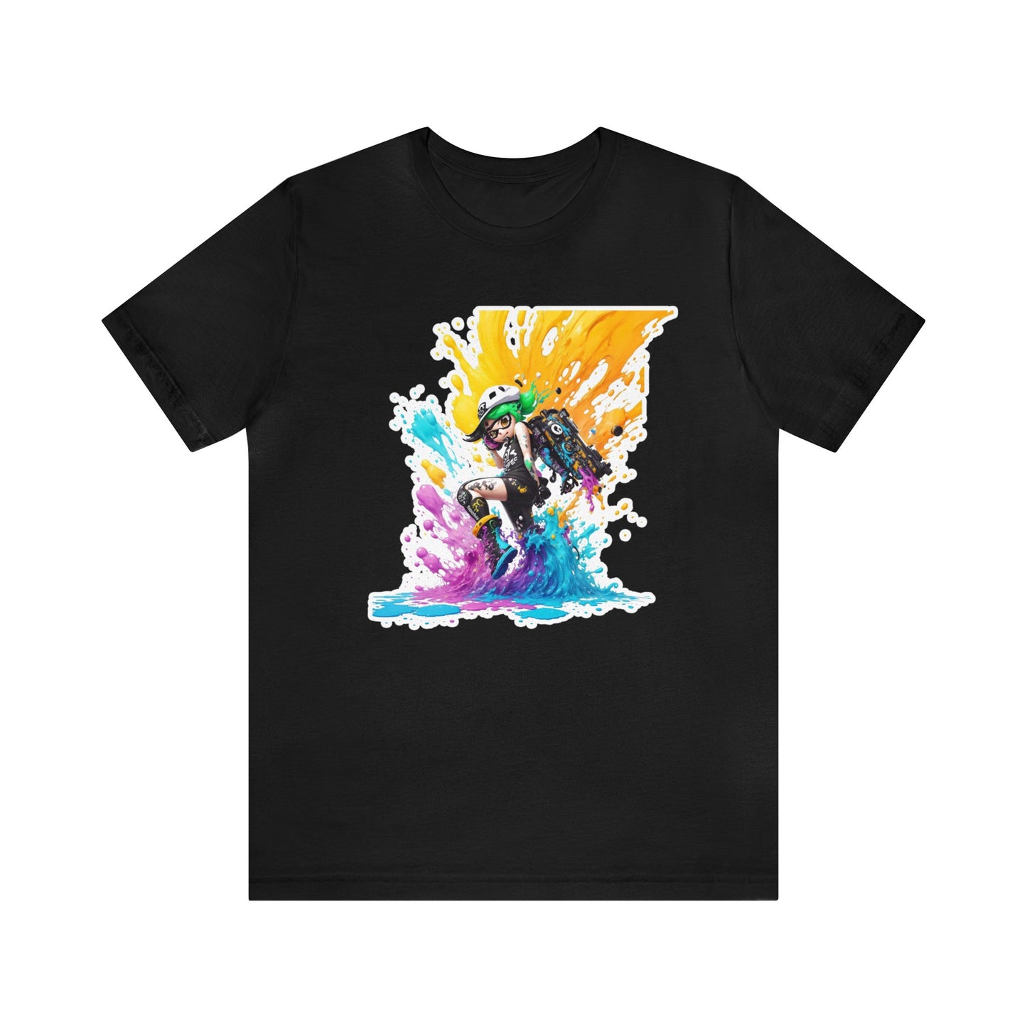 SplatArt008 - Unisex Jersey Short Sleeve Tee