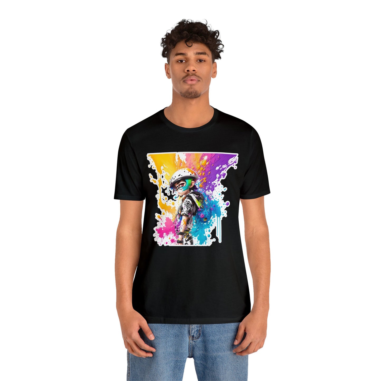 SplatArt009 - Unisex Jersey Short Sleeve Tee