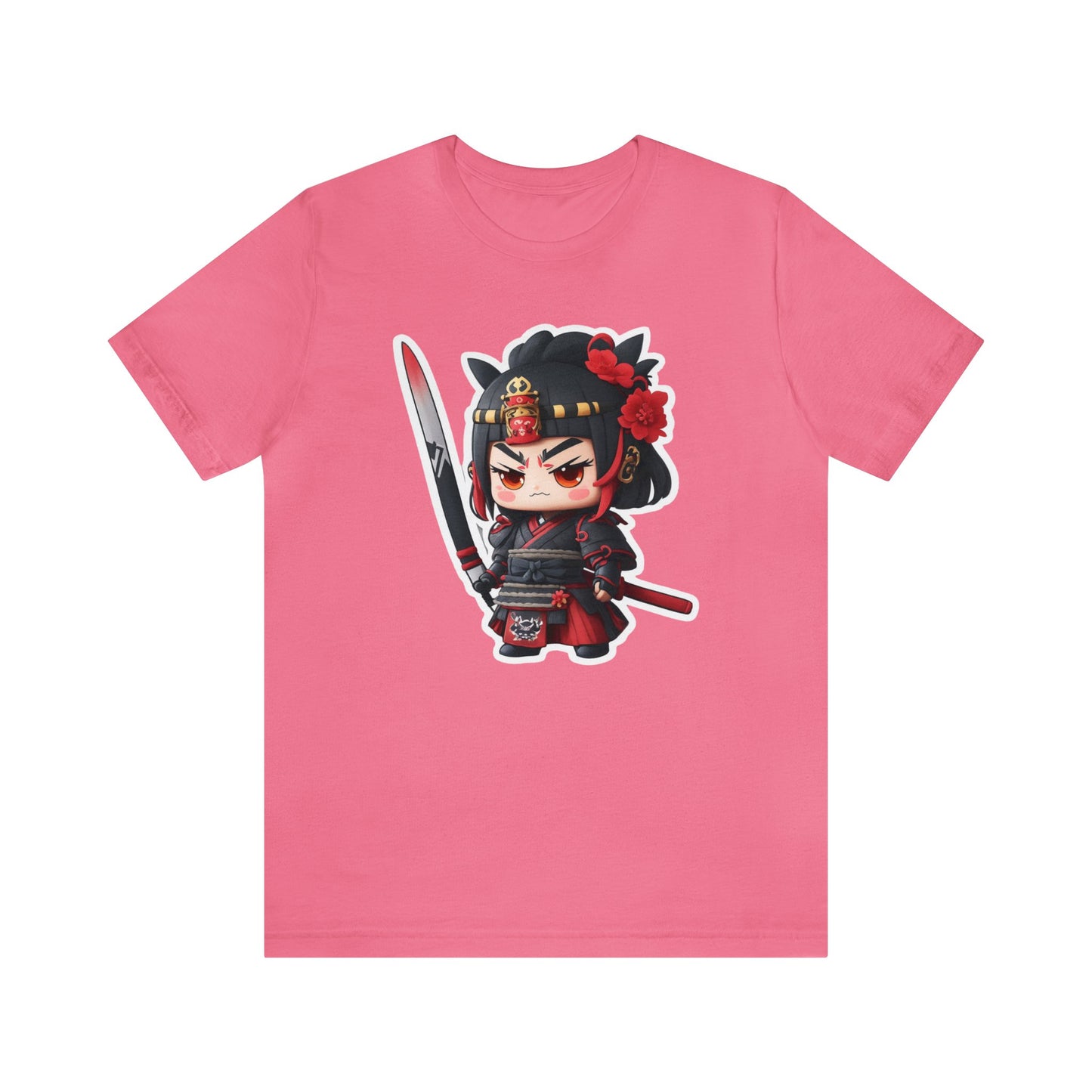 Samurai T-Shirt017 - Unisex Jersey Short Sleeve Tee