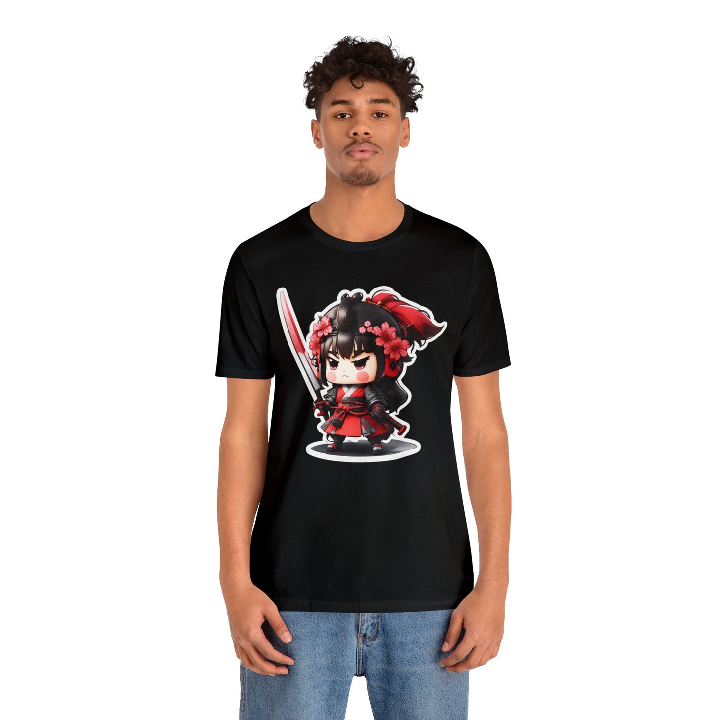 Samurai T-Shirt019 - Unisex Jersey Short Sleeve Tee