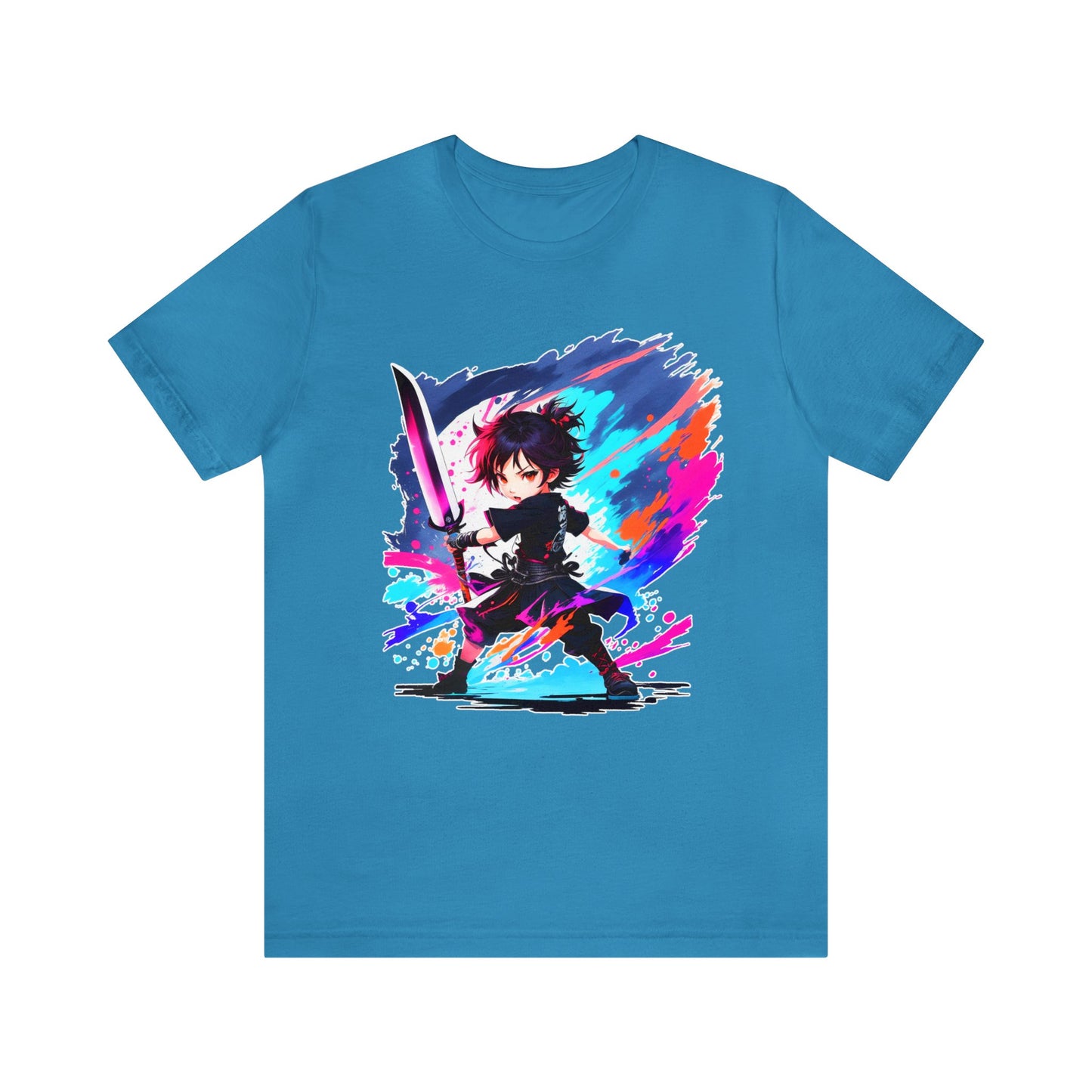 Samurai T-Shirt013 - Unisex Jersey Short Sleeve Tee