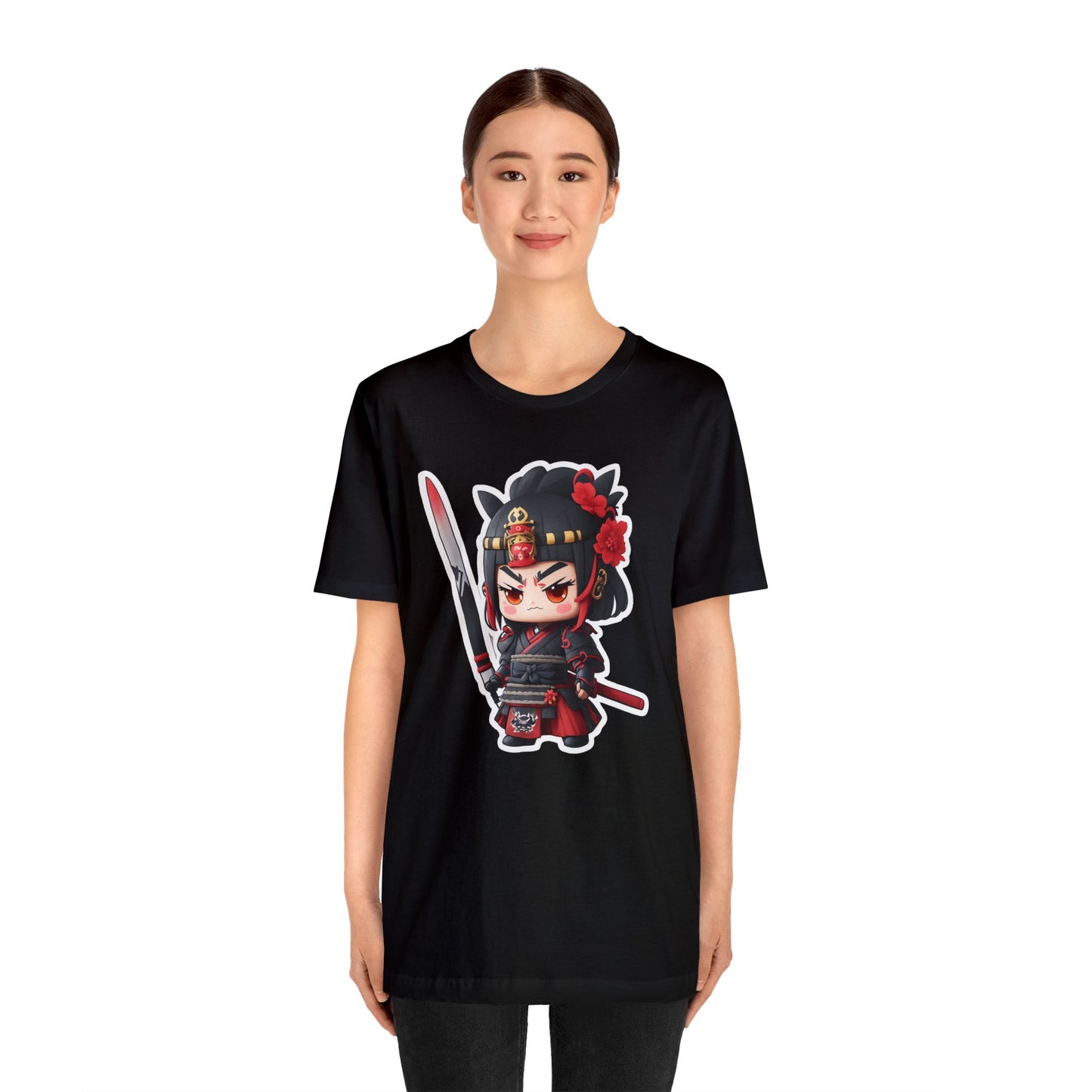 Samurai T-Shirt017 - Unisex Jersey Short Sleeve Tee