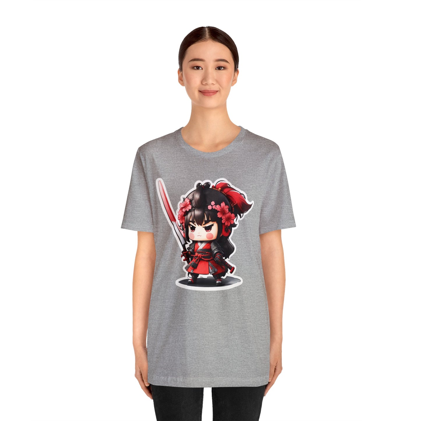 Samurai T-Shirt019 - Unisex Jersey Short Sleeve Tee