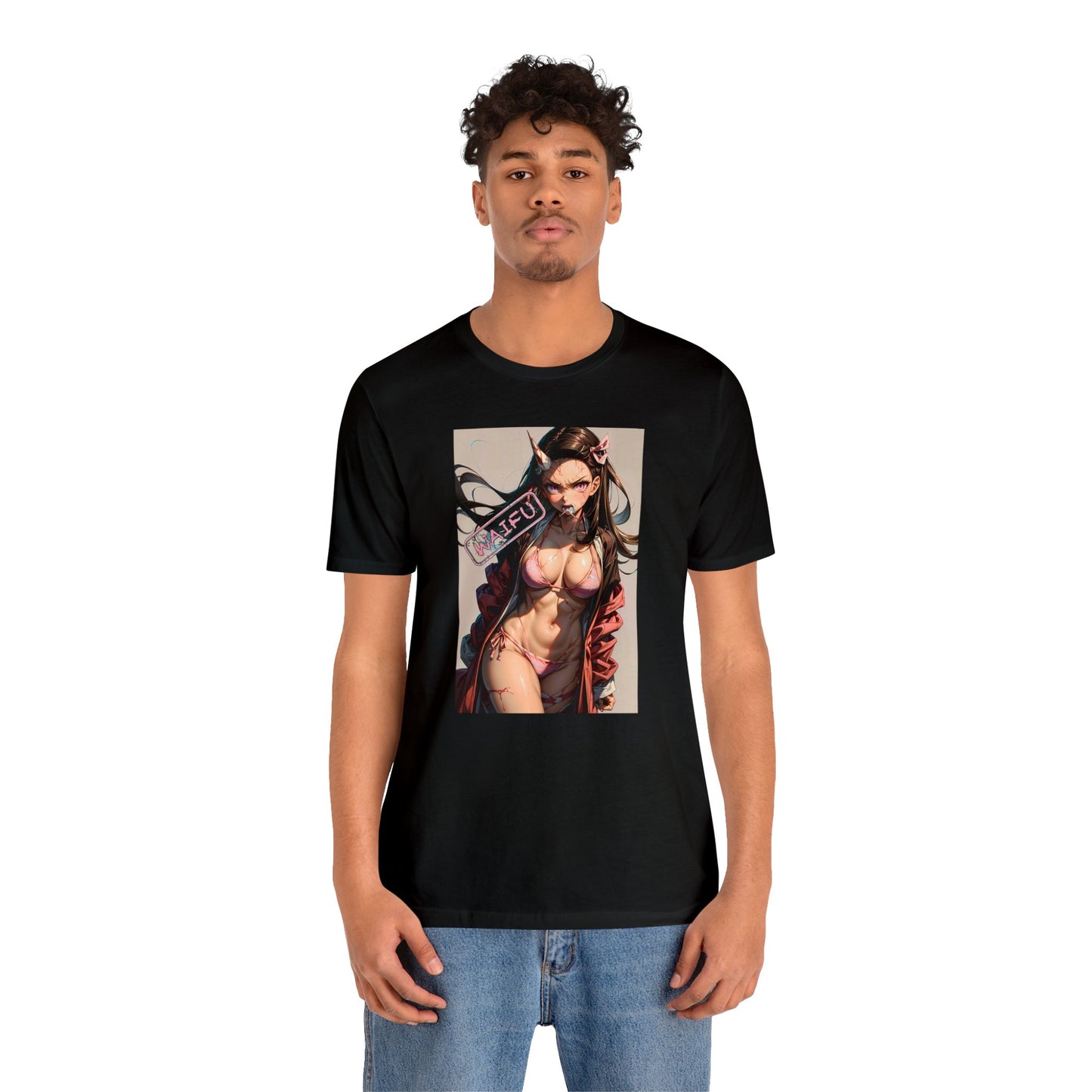 Waifu T-Shirt004 - Unisex Jersey Short Sleeve Tee