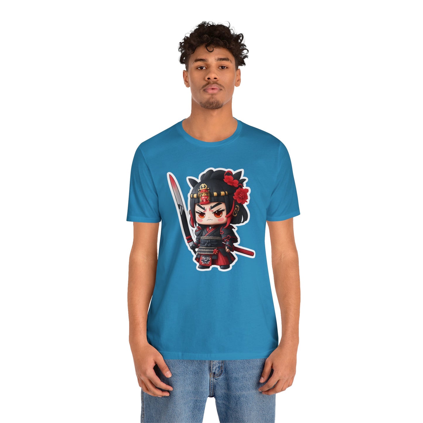 Samurai T-Shirt017 - Unisex Jersey Short Sleeve Tee