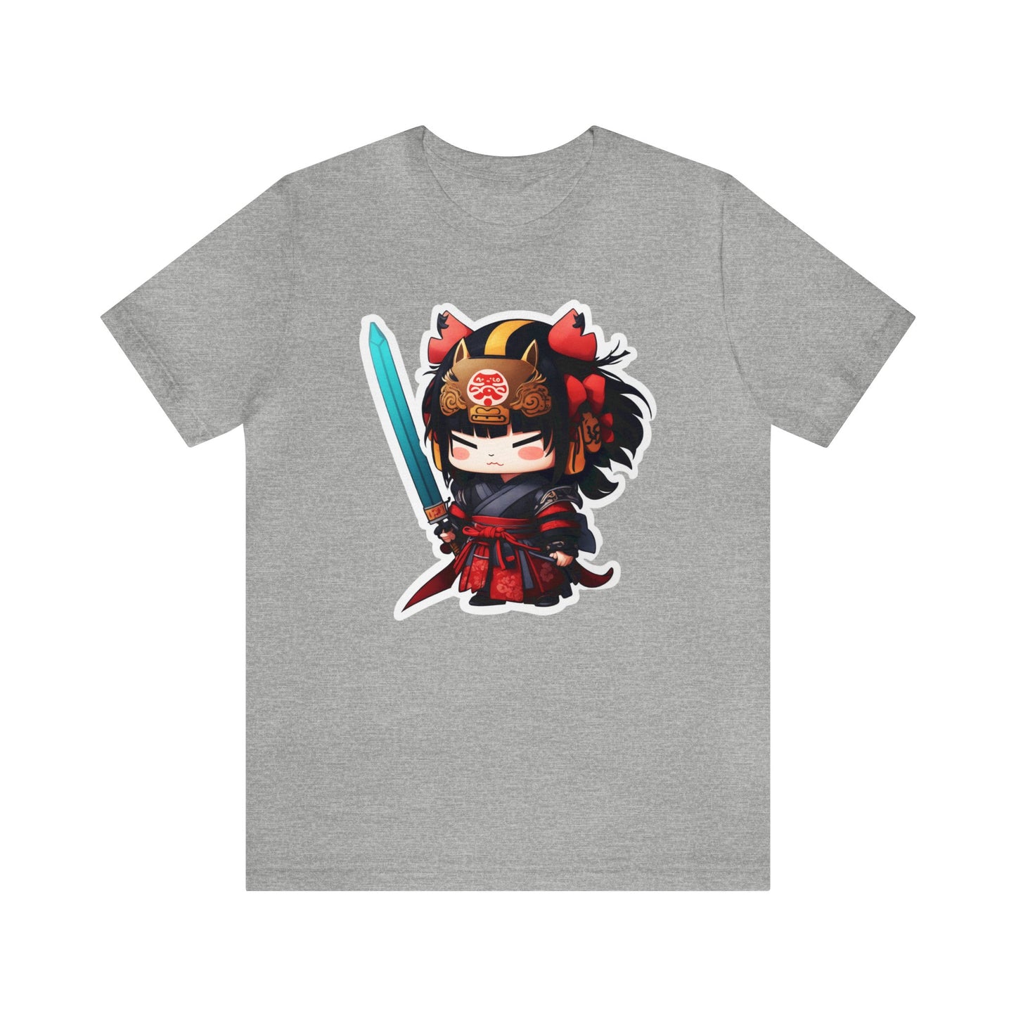 Samurai T-Shirt018 - Unisex Jersey Short Sleeve Tee