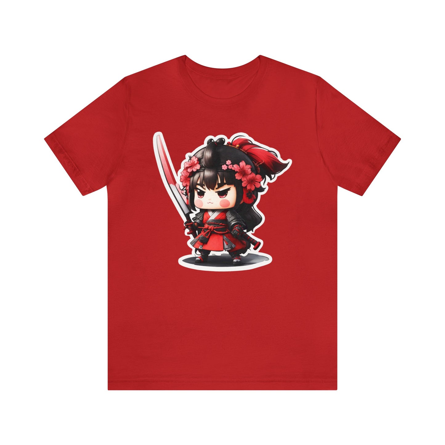 Samurai T-Shirt019 - Unisex Jersey Short Sleeve Tee