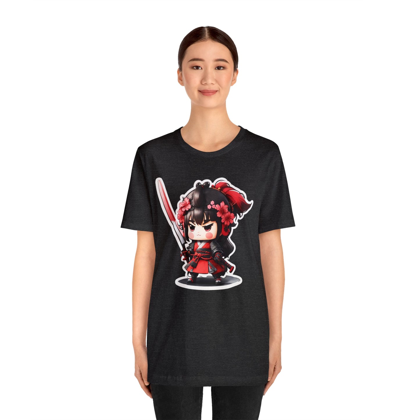 Samurai T-Shirt019 - Unisex Jersey Short Sleeve Tee