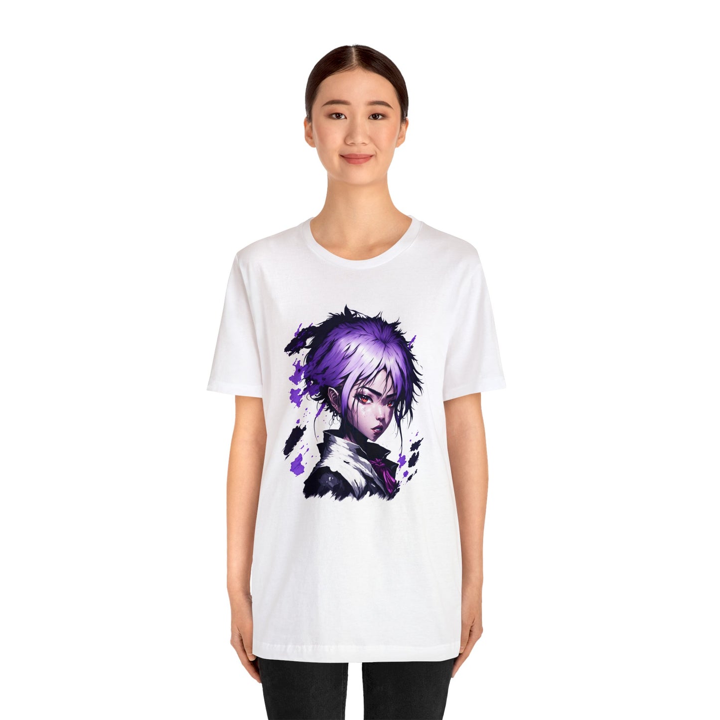 Circle Samurai T-Shirt001 - Unisex Jersey Short Sleeve Tee