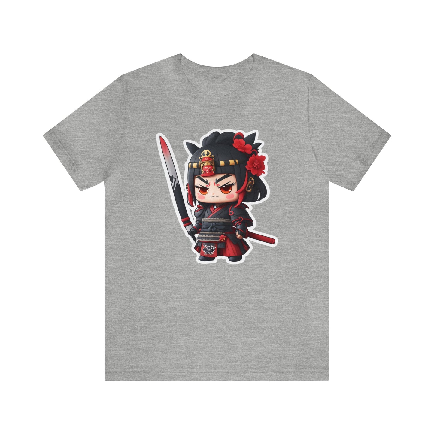 Samurai T-Shirt017 - Unisex Jersey Short Sleeve Tee